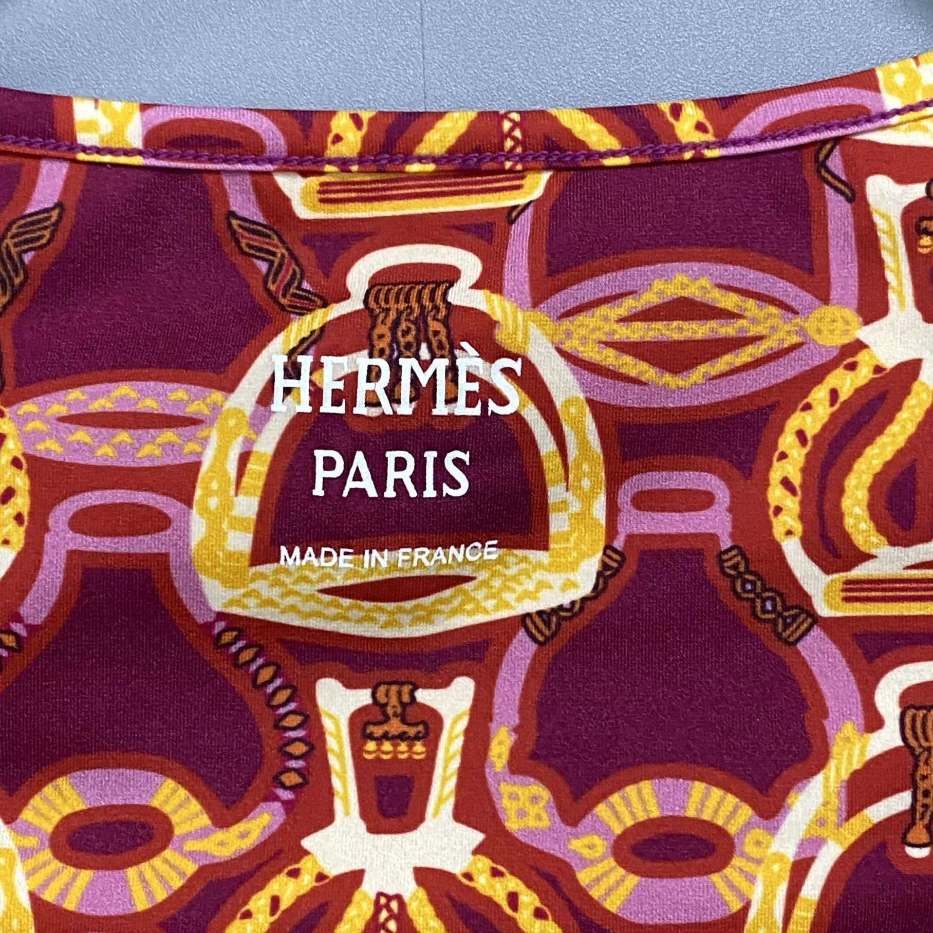 Hermes HERMES Fantaisie Sleeveless Dress Women's 36 Size XS / US 0-2 / IT 36-38 - 6 Thumbnail