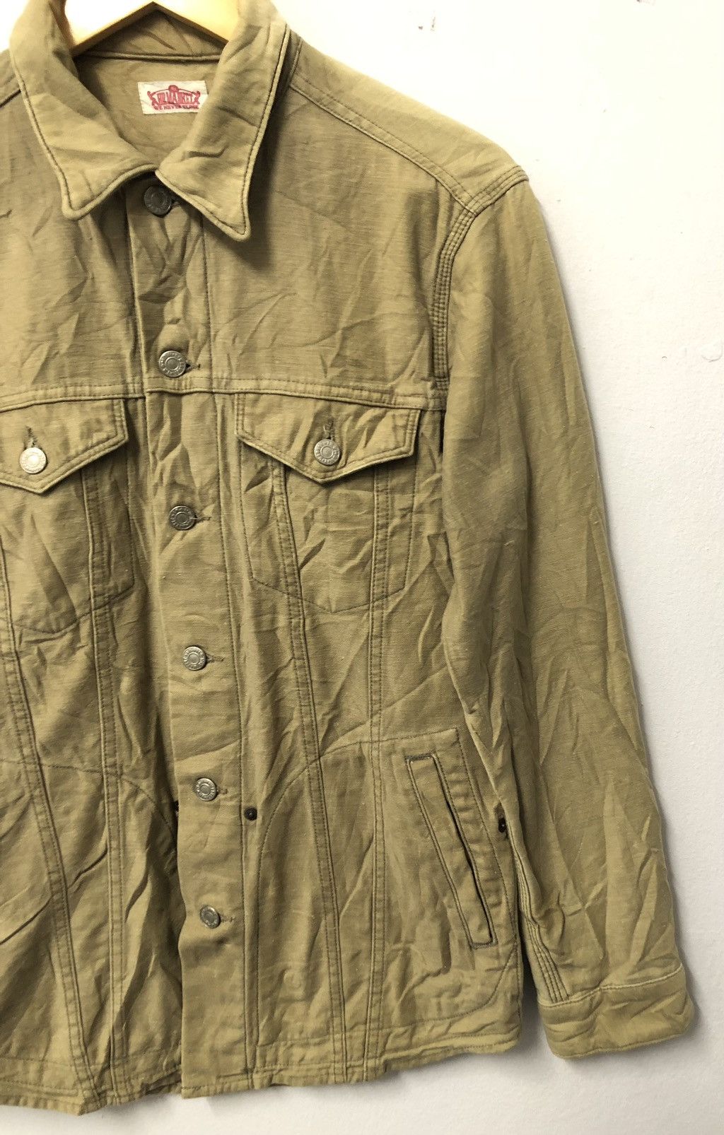 HOLLYWOOD RANCH MARKET Vintage HR Market x Iron Heart Workwear Denim Shirts Size US S / EU 44-46 / 1 - 6 Thumbnail