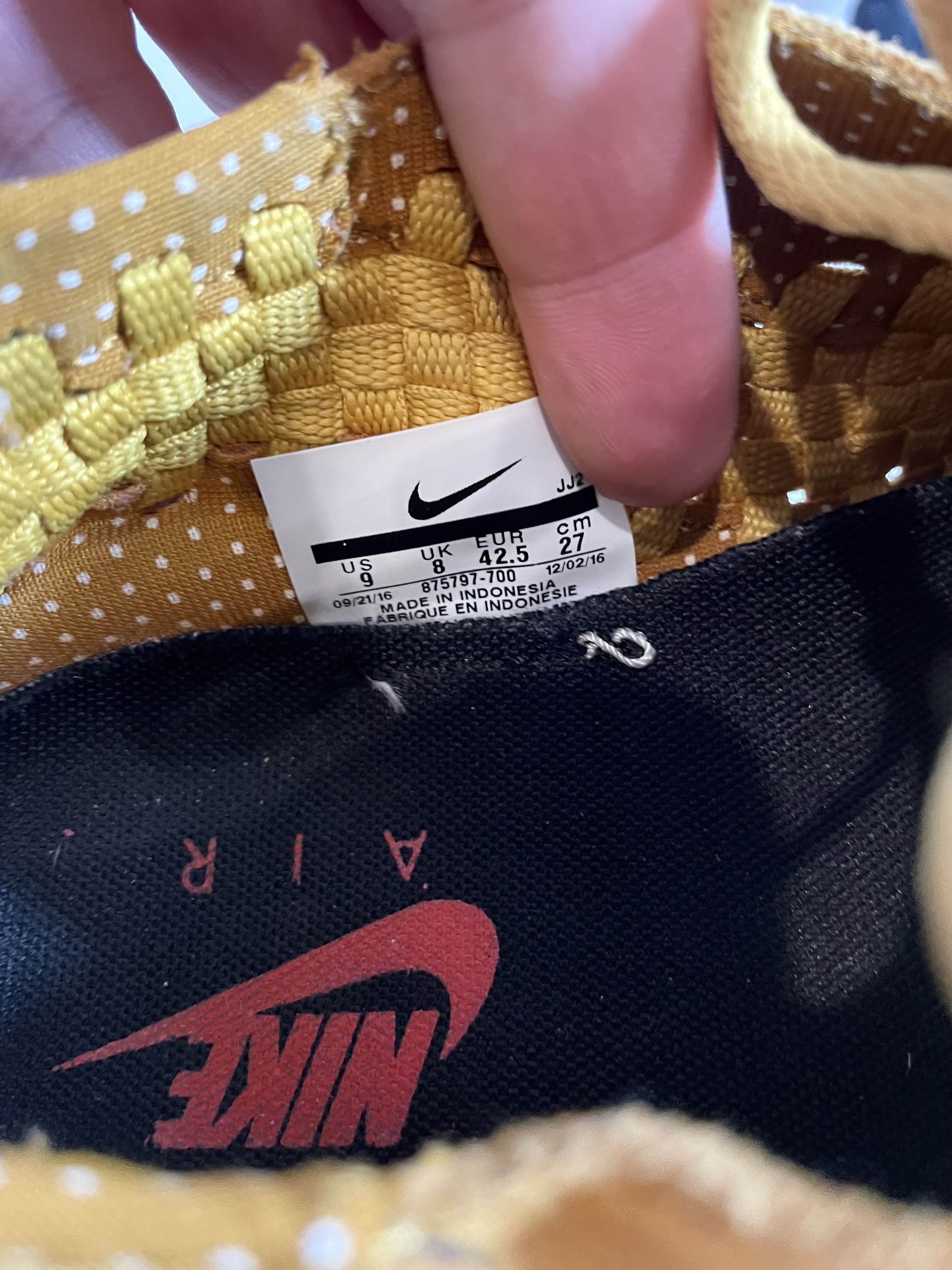 Nike Rare Nike air Footscape Woven NM dark beige Size US 9 / EU 42 - 7 Thumbnail