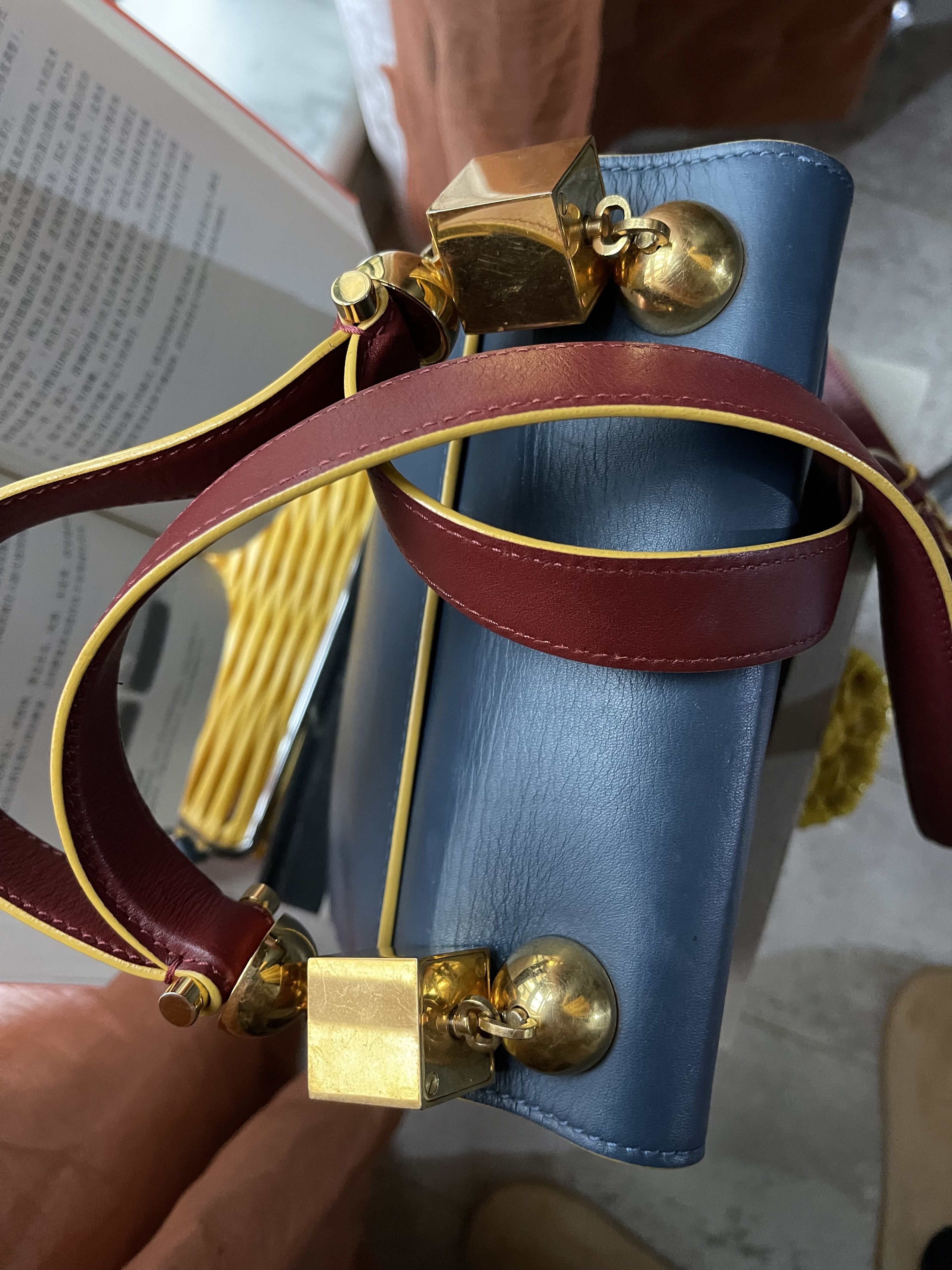 Marni Marni Marionette Bag - Colorblock Leather Size ONE SIZE - 3 Thumbnail