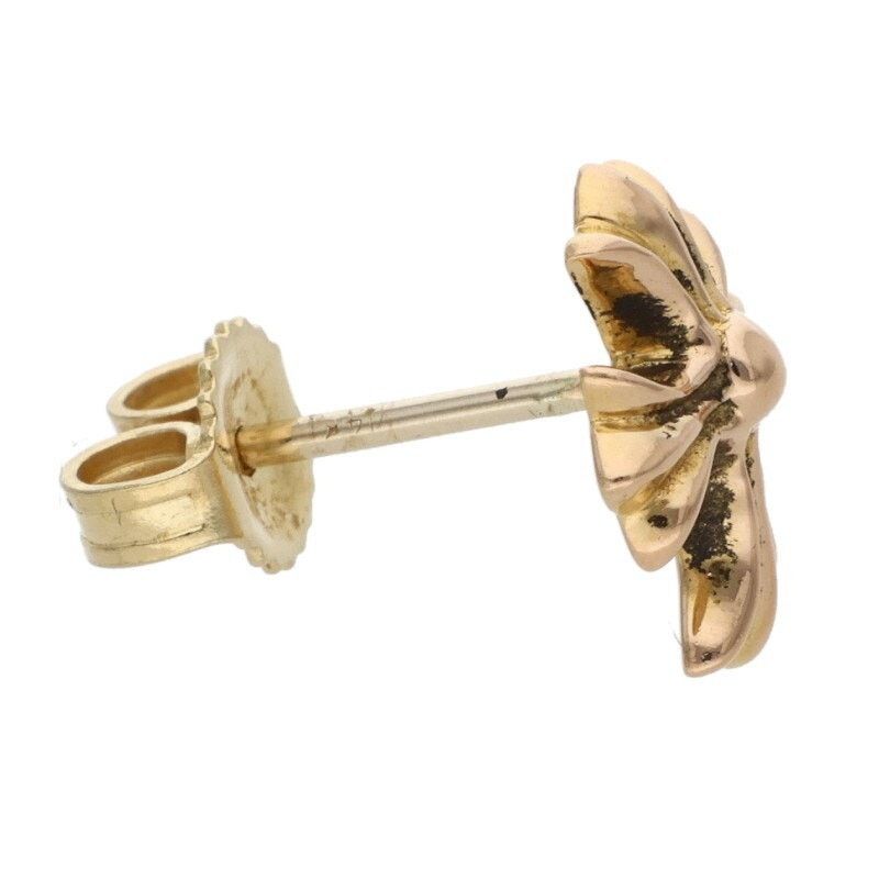 Chrome Hearts Chrome Hearts 22K Gold Cross Stud Earring Size ONE SIZE - 5 Thumbnail