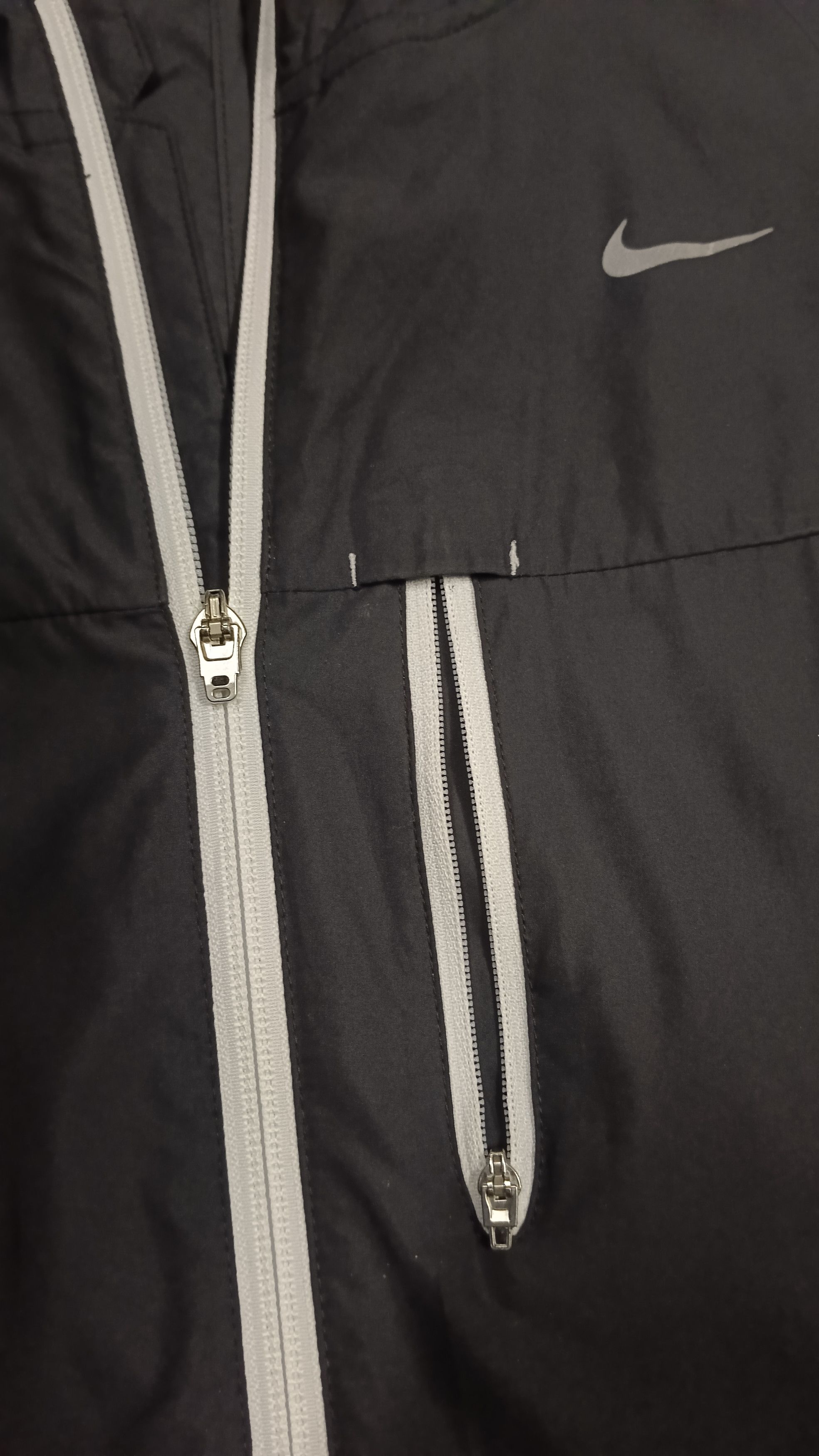 Nike 🔥 Reflective Nike Running Hooded Vest Size US L / EU 52-54 / 3 - 3 Thumbnail