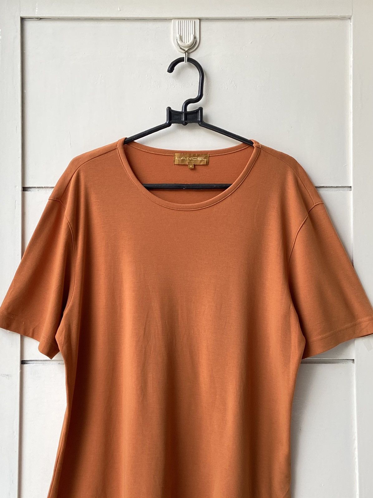 Lancel LANCEL PARIS Orange T-shirt Size US S / EU 44-46 / 1 - 10 Thumbnail