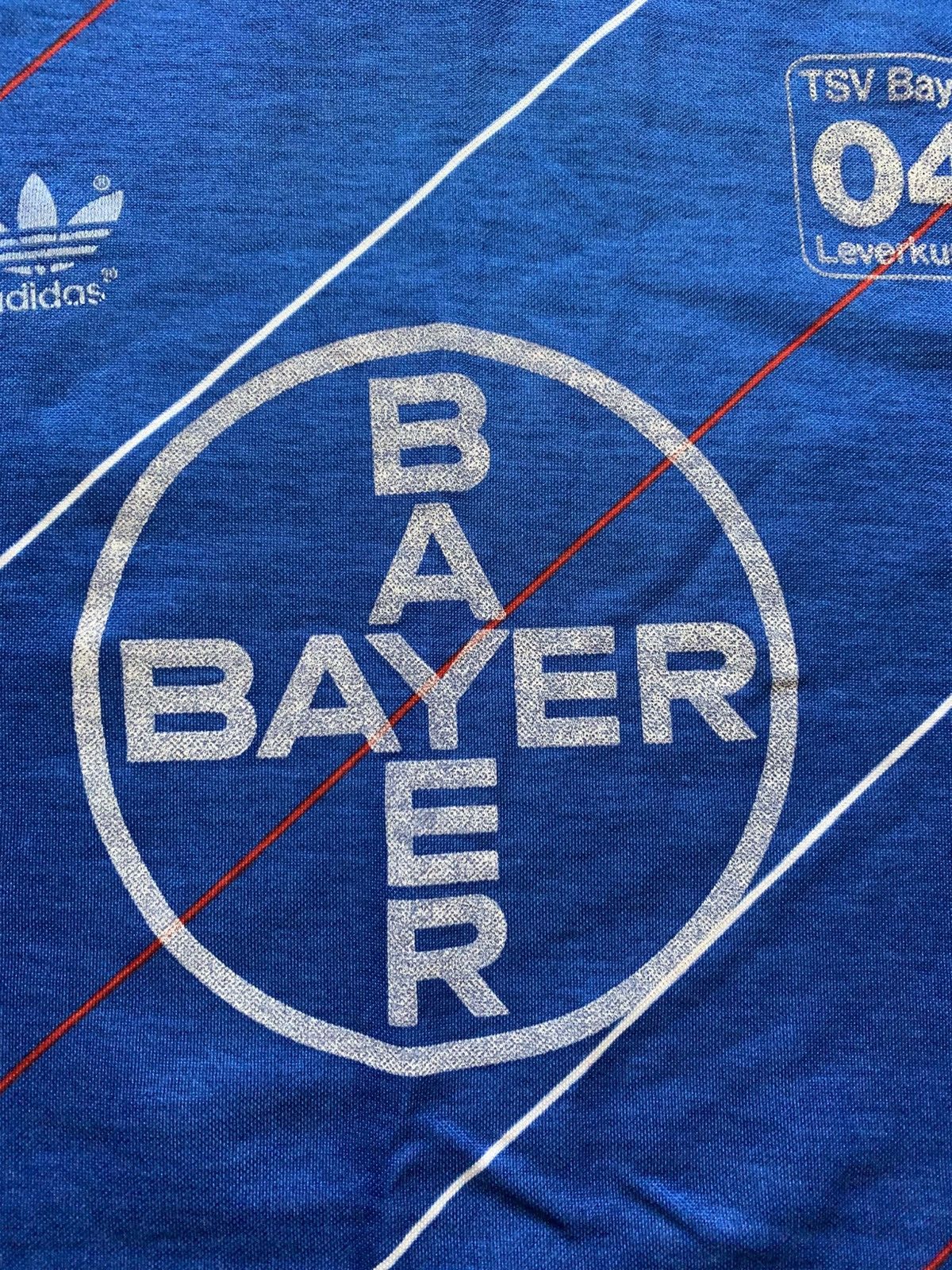 Adidas 🔥ADIDAS BAYER 04 LEVERKUSEN 1984/85 THIRD SOCCER JERSEY KIT Size US S / EU 44-46 / 1 - 5 Thumbnail