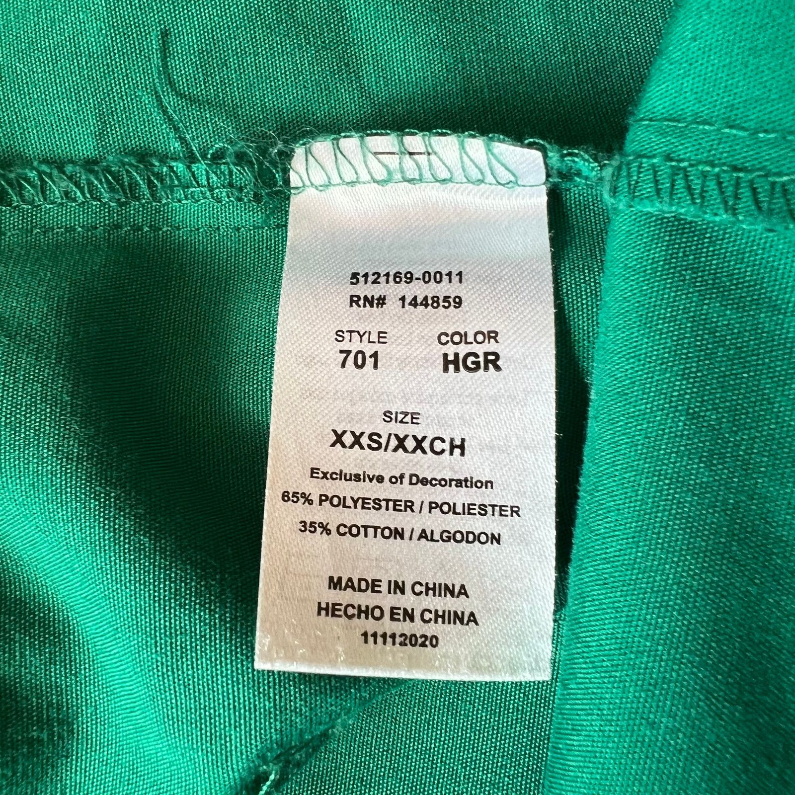 Other Adar Green Scrub Pants, XXS Size 36" / US 14 / IT 50 - 4 Thumbnail