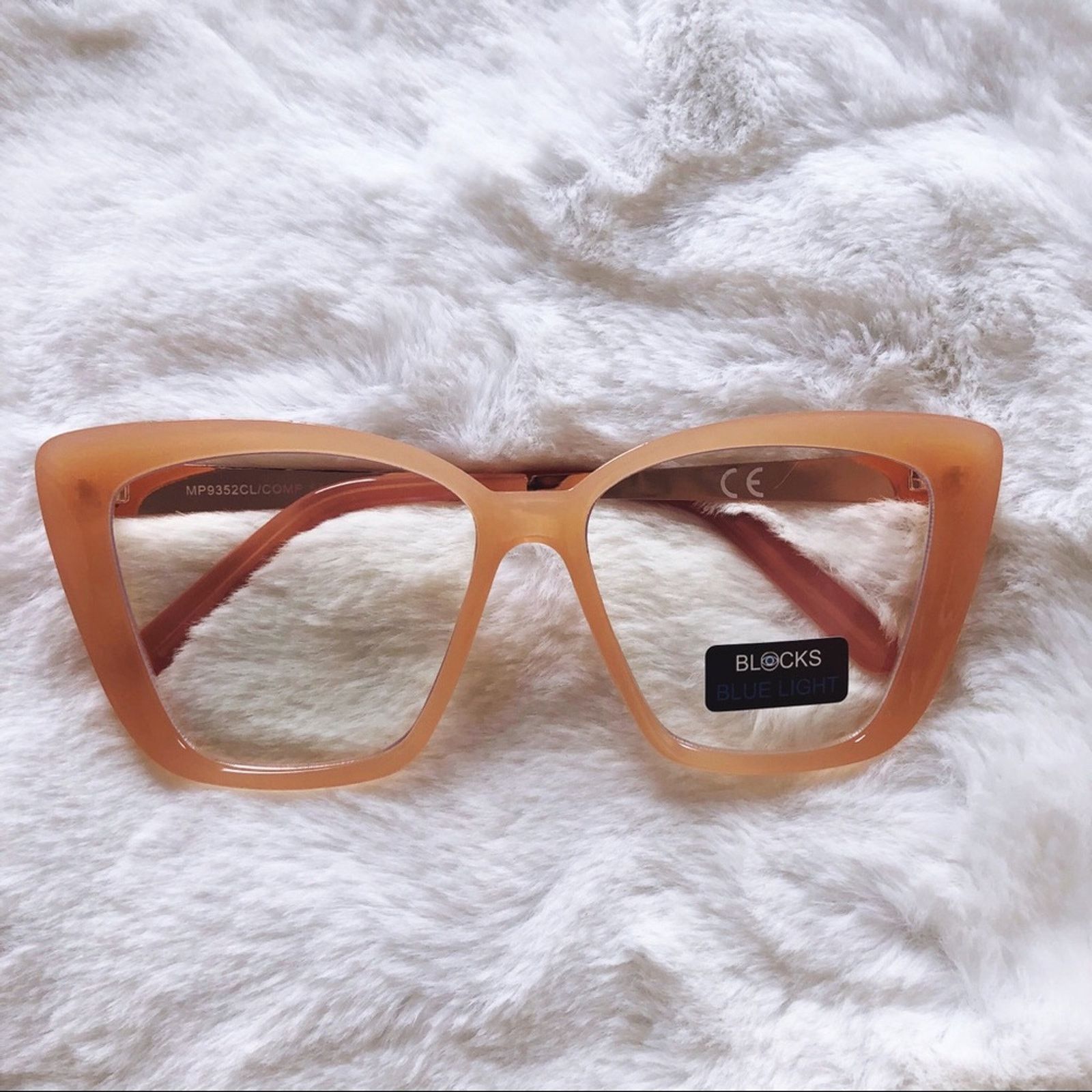 Other Chels Clear Pink Computer Blue Light Glasses Size ONE SIZE - 1 Thumbnail