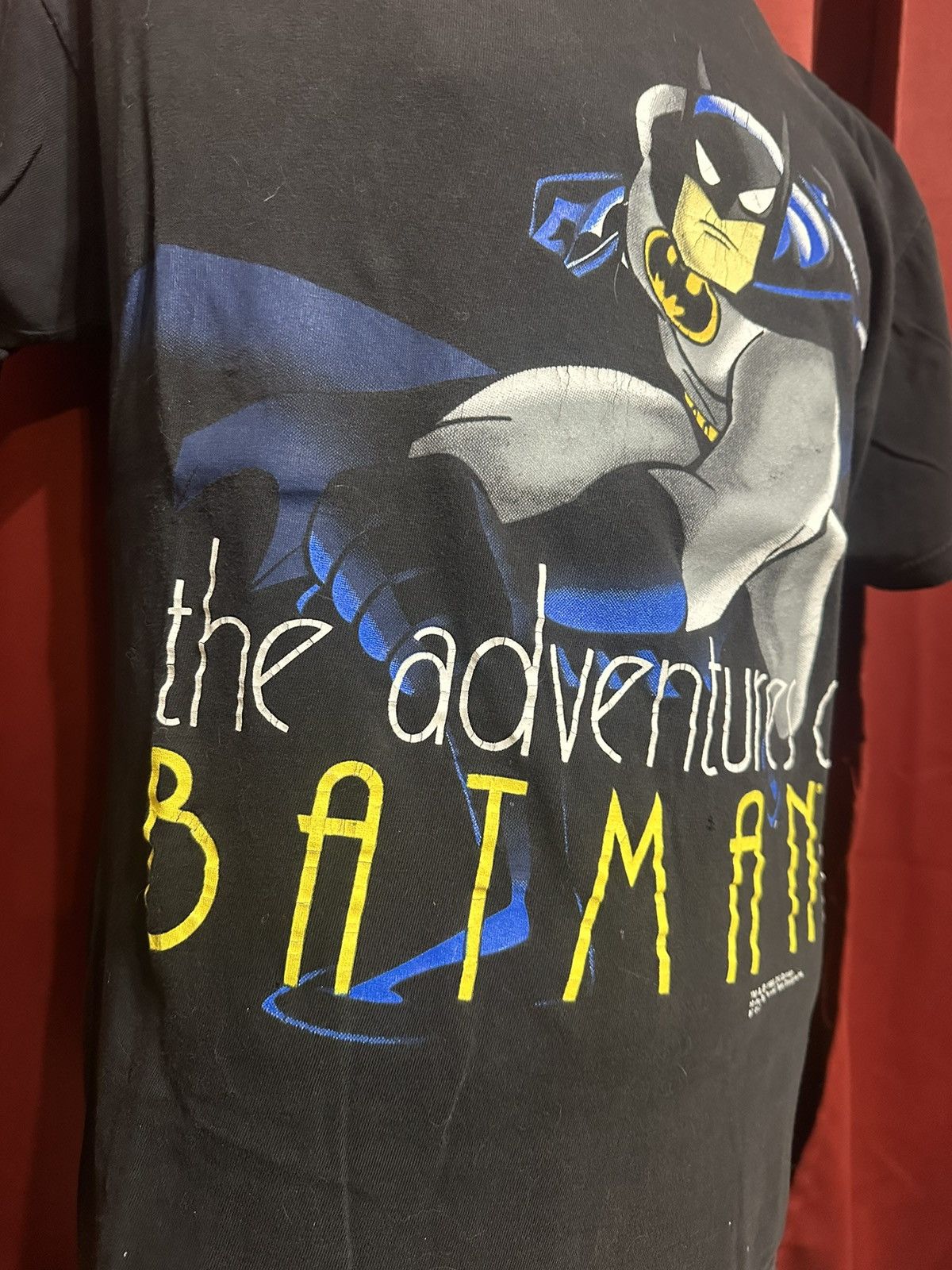 DC Comics × Vintage Vintage The Adventures of Batman Tshirt DC Cartoon Grail Size US M / EU 48-50 / 2 - 6 Thumbnail