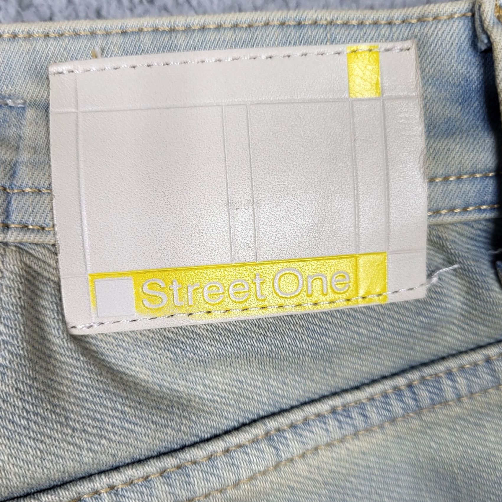 Vintage Be you in Street One CRISSI Loves Denim Women's Light blue jeans Sz 31 Size 24" / US 00 / IT 34 - 7 Thumbnail