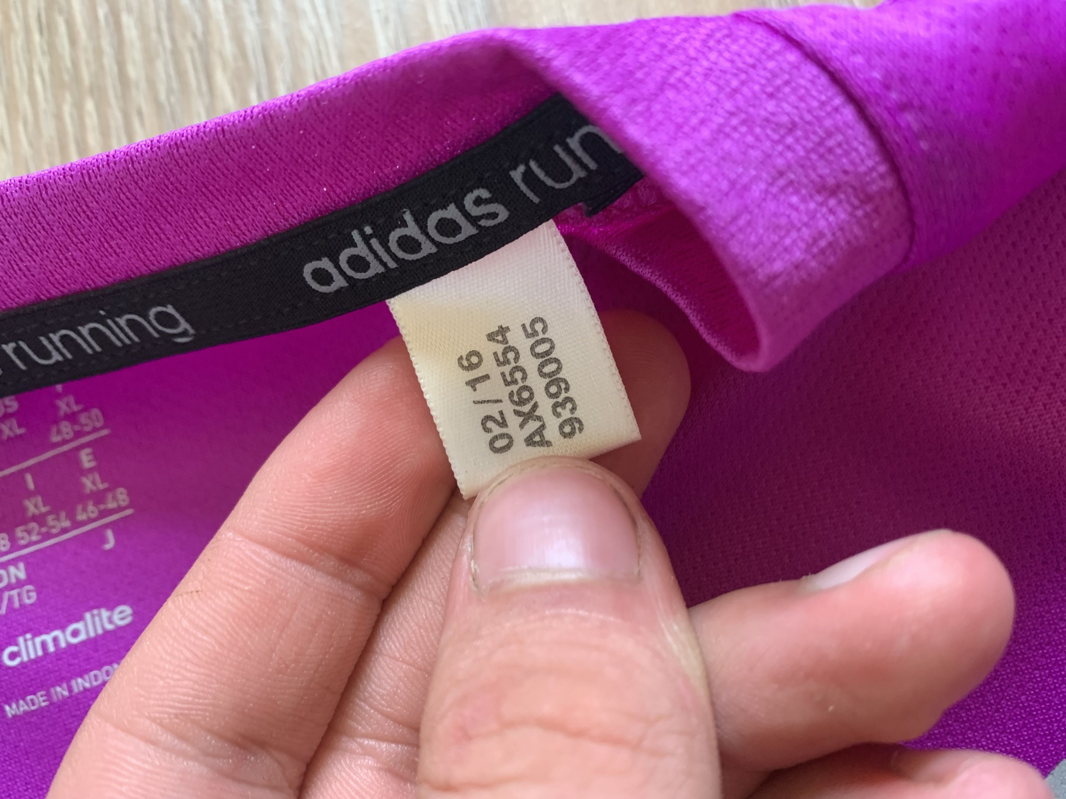 Adidas Adidas Womens Purple Running Long Sleeve Size XL / US 12-14 / IT 48-50 - 6 Thumbnail