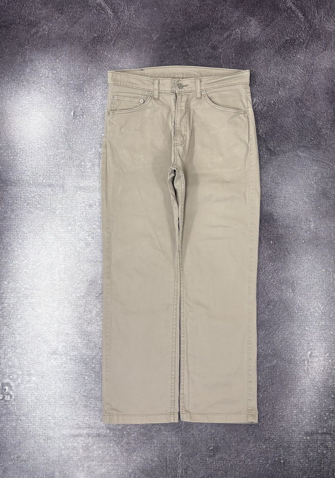 Levi's Vintage Levi’s 752 White Tab Men’s Beige/Grey Pants Jeans Size US 34 / EU 50 - 2 Thumbnail