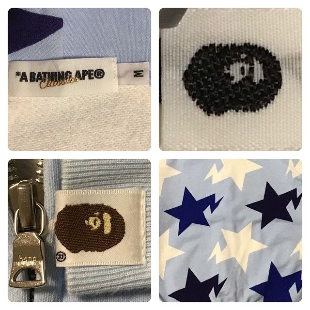 Bape 🔥Nagoya Color🔥 BAPE Sta Full Zip Hoodie a bathing ape star Size US M / EU 48-50 / 2 - 7 Thumbnail