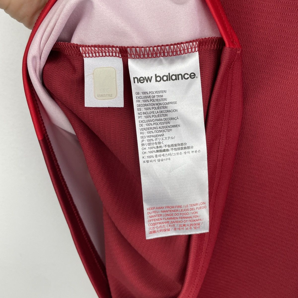 New Balance Liverpool Training Jersey Men’s Shirt New Balance 2017/2018 Size US M / EU 48-50 / 2 - 9 Thumbnail