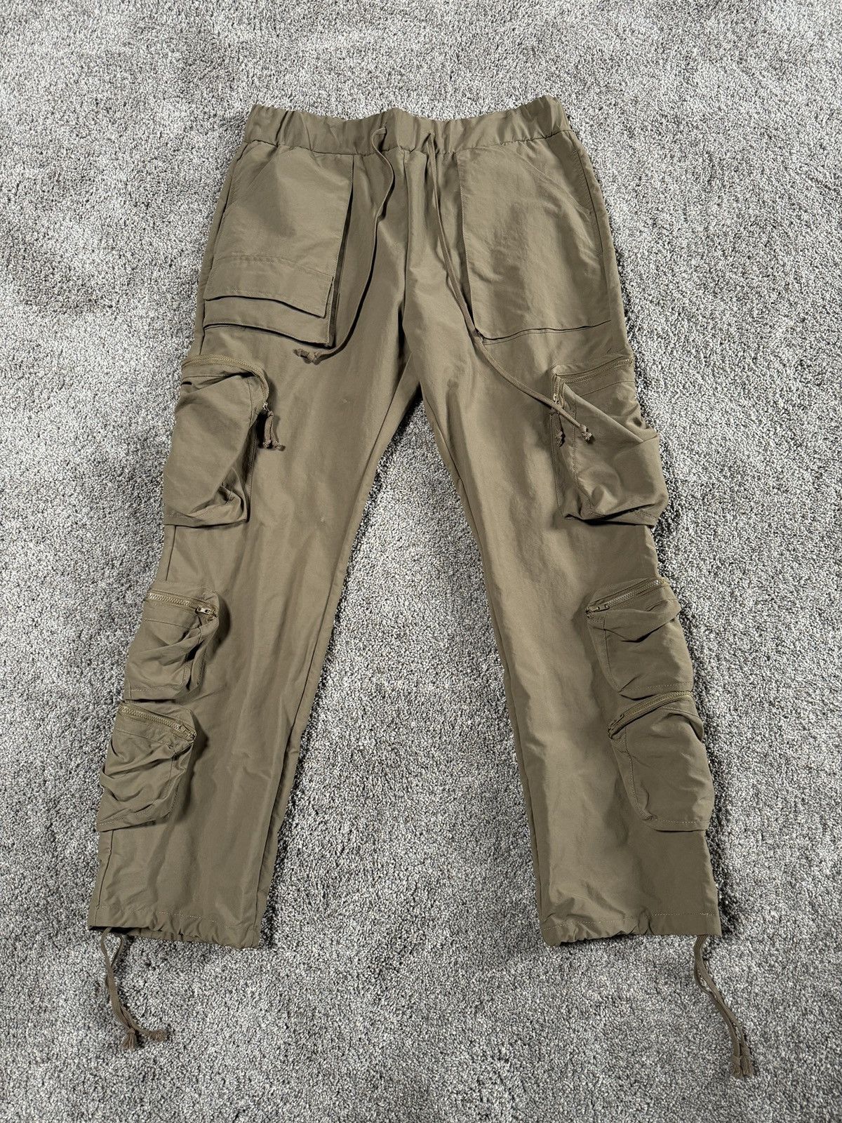 Who Is Jacov × Whoisjacov Whoisjacov Six Pocket Cargos Mud XL | Grailed