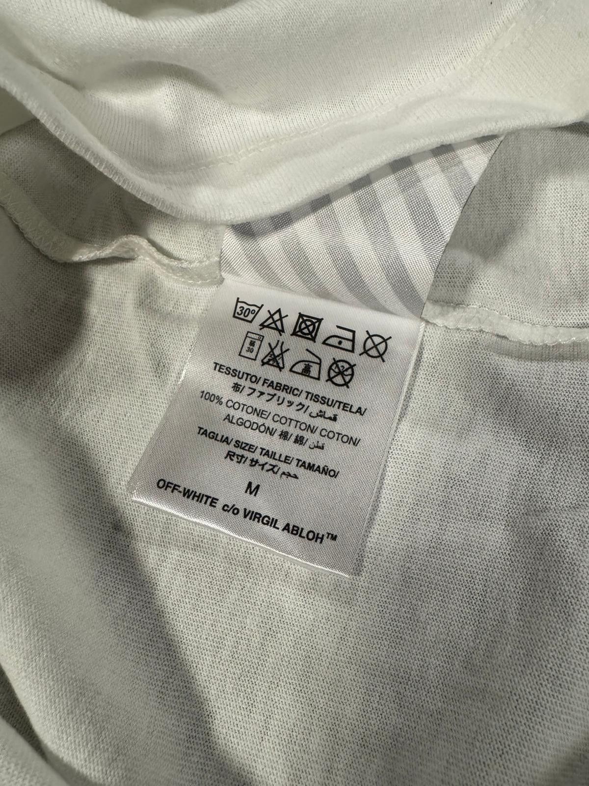 Off-White White Dondi 1/5 Graffiti Logo Long Sleeve T-Shirt Size US M / EU 48-50 / 2 - 8 Thumbnail