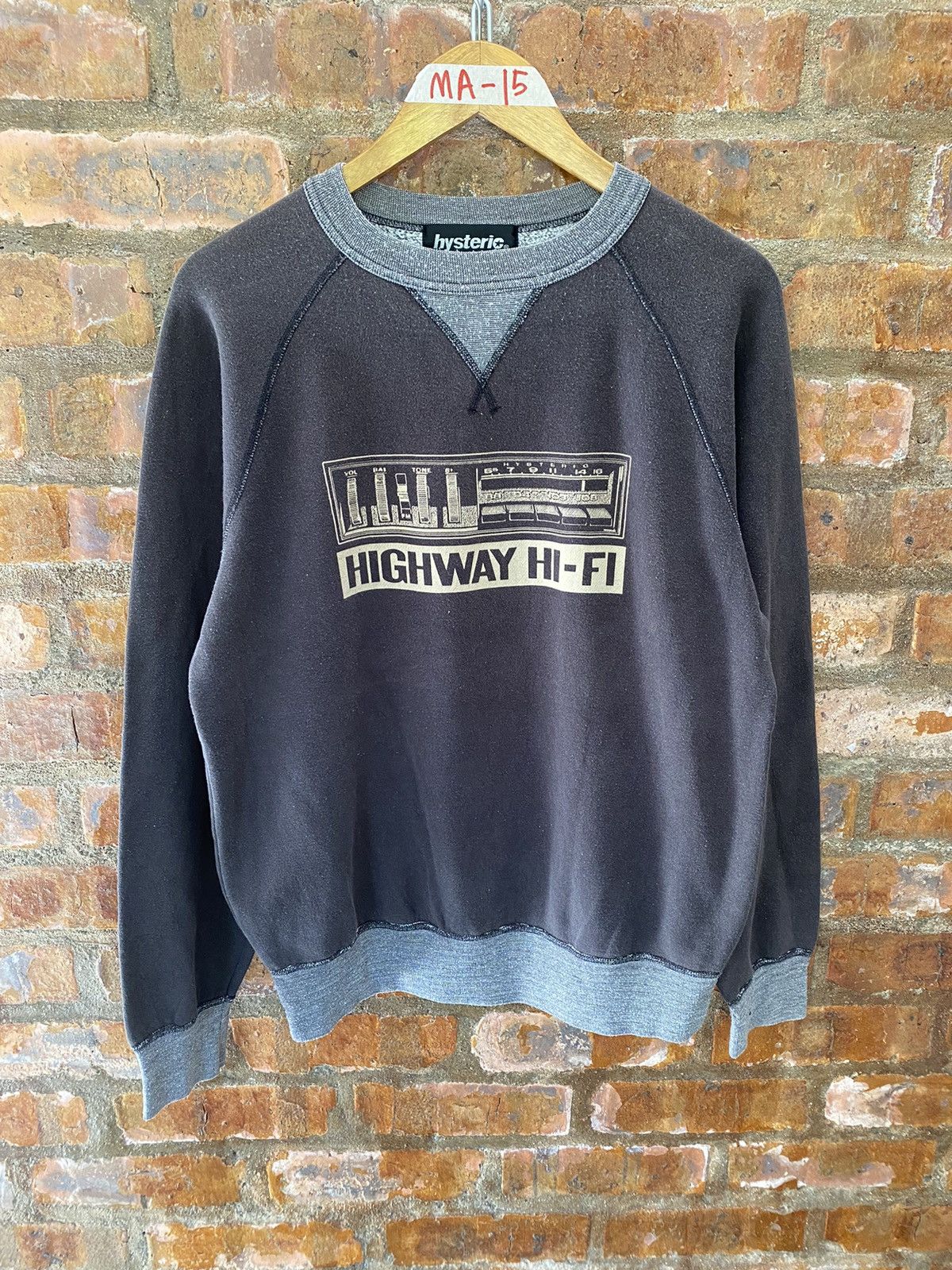 Hysteric Glamour 🔥1990s Hysteric Highway hi-Fi Radio sweatshirt Size US M / EU 48-50 / 2 - 2 Thumbnail