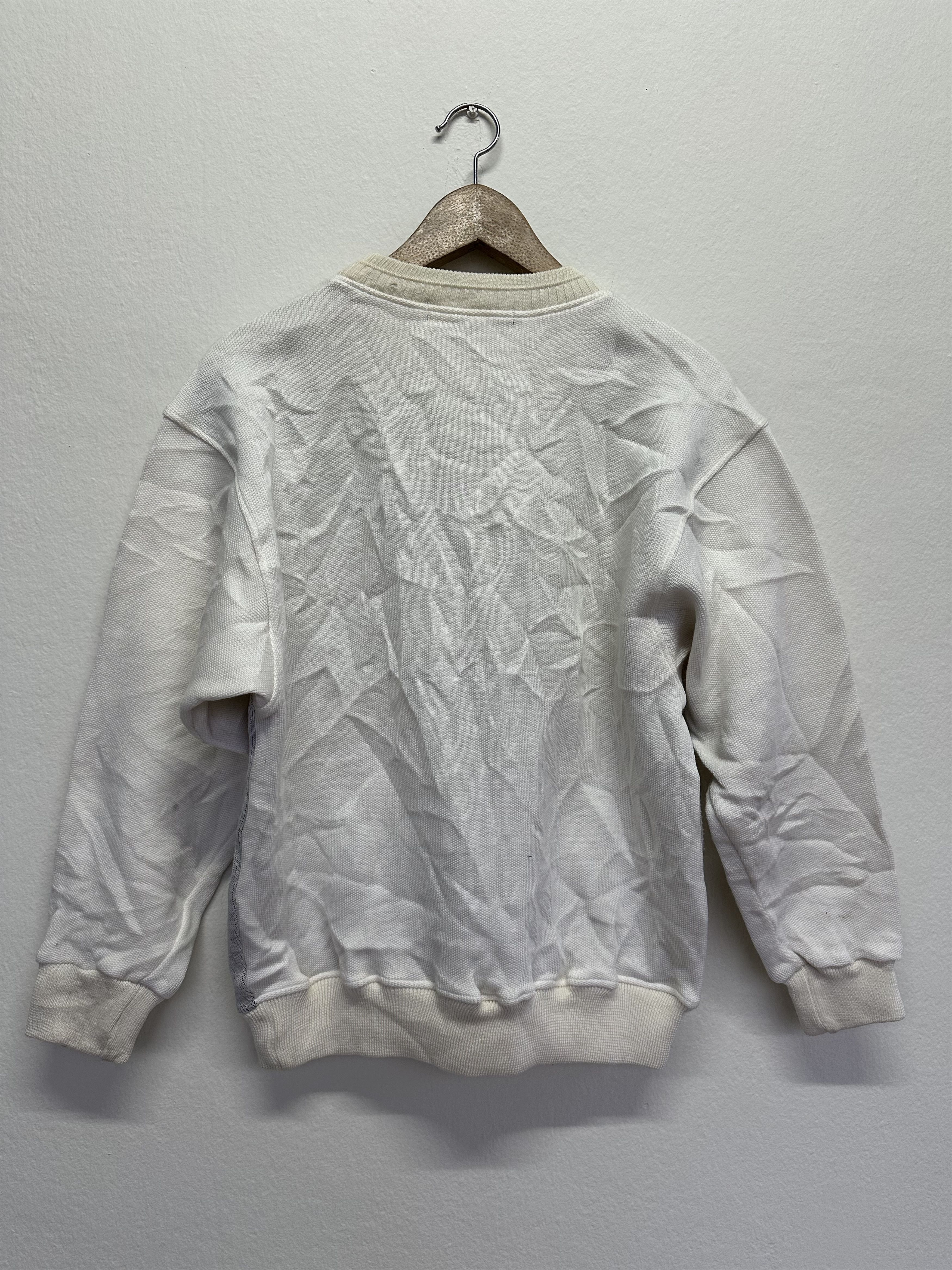 Japanese Brand 90s Rudolph Valentino Embroidered Horse Crewneck Sweatshirt Size US M / EU 48-50 / 2 - 2 Thumbnail
