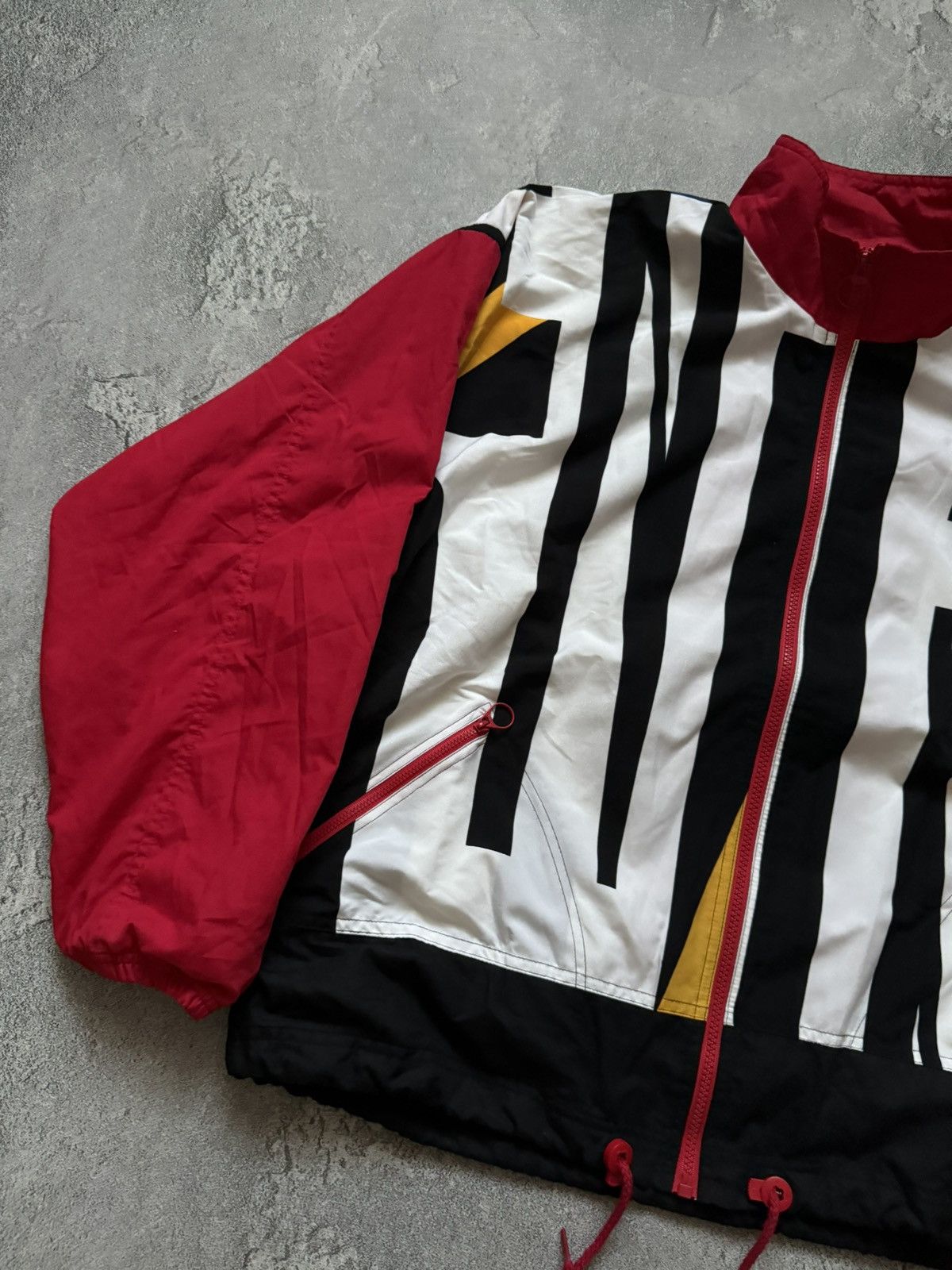 Adidas × Vintage Adidas M all printed multicolour zip bomber olympic jacket Size US M / EU 48-50 / 2 - 10 Thumbnail