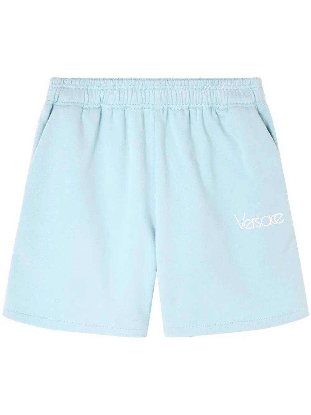 Versace o1y0226 Logo Short in Sky Blue Size 26" / US 2 / IT 38 - 1 Thumbnail