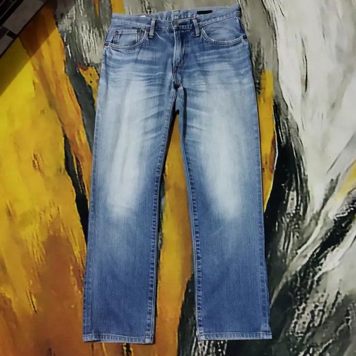 Edwin × Vintage VINTAGE EDWIN 503 FADED BLUE JEANS PANTS Size US 32 / EU 48 - 1 Thumbnail