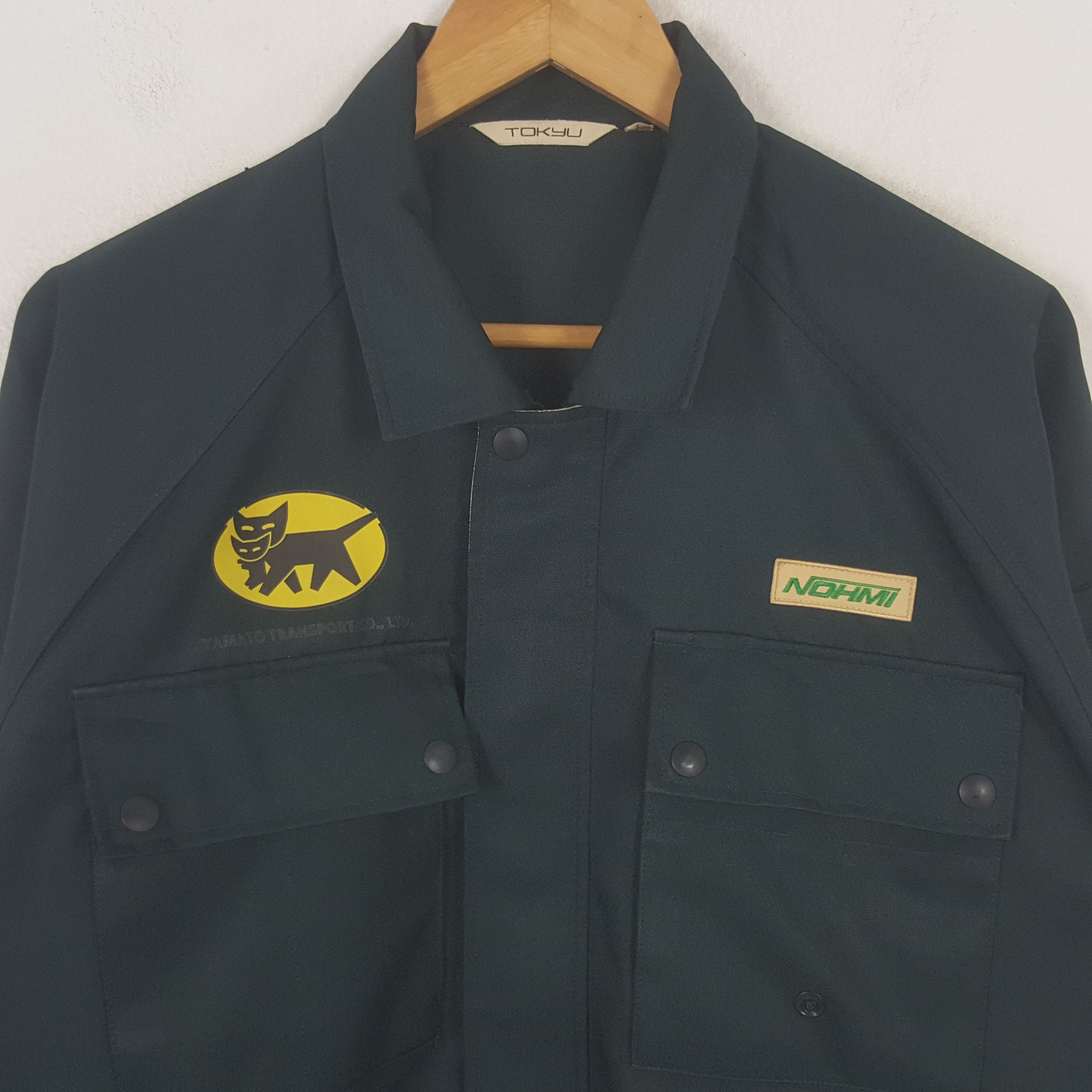 Japanese Brand Vintage Yamato Transport Japanese Workers Jacket RR21 Size US L / EU 52-54 / 3 - 3 Thumbnail