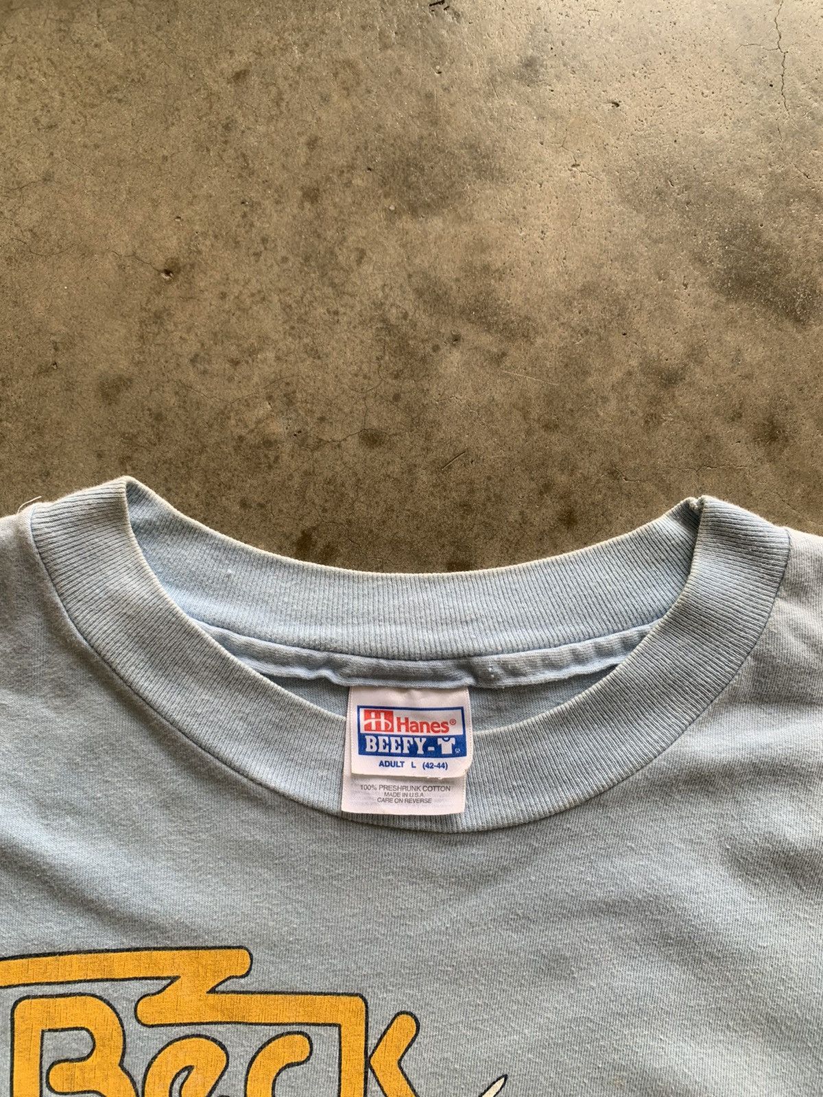 Band Tees × Vintage Rare 90s beck band vintage tshirt Size US M / EU 48-50 / 2 - 3 Thumbnail