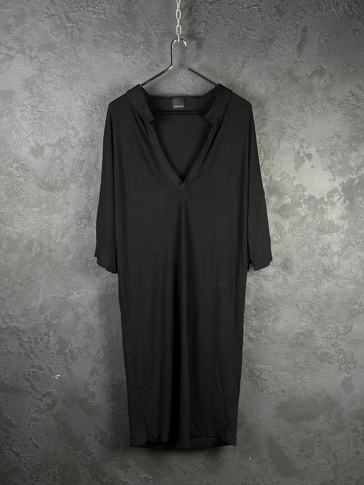 Annette Gortz Annette Gortz Avantgarde Black Dress Viskose Size S Size S / US 4 / IT 40 - 1 Thumbnail