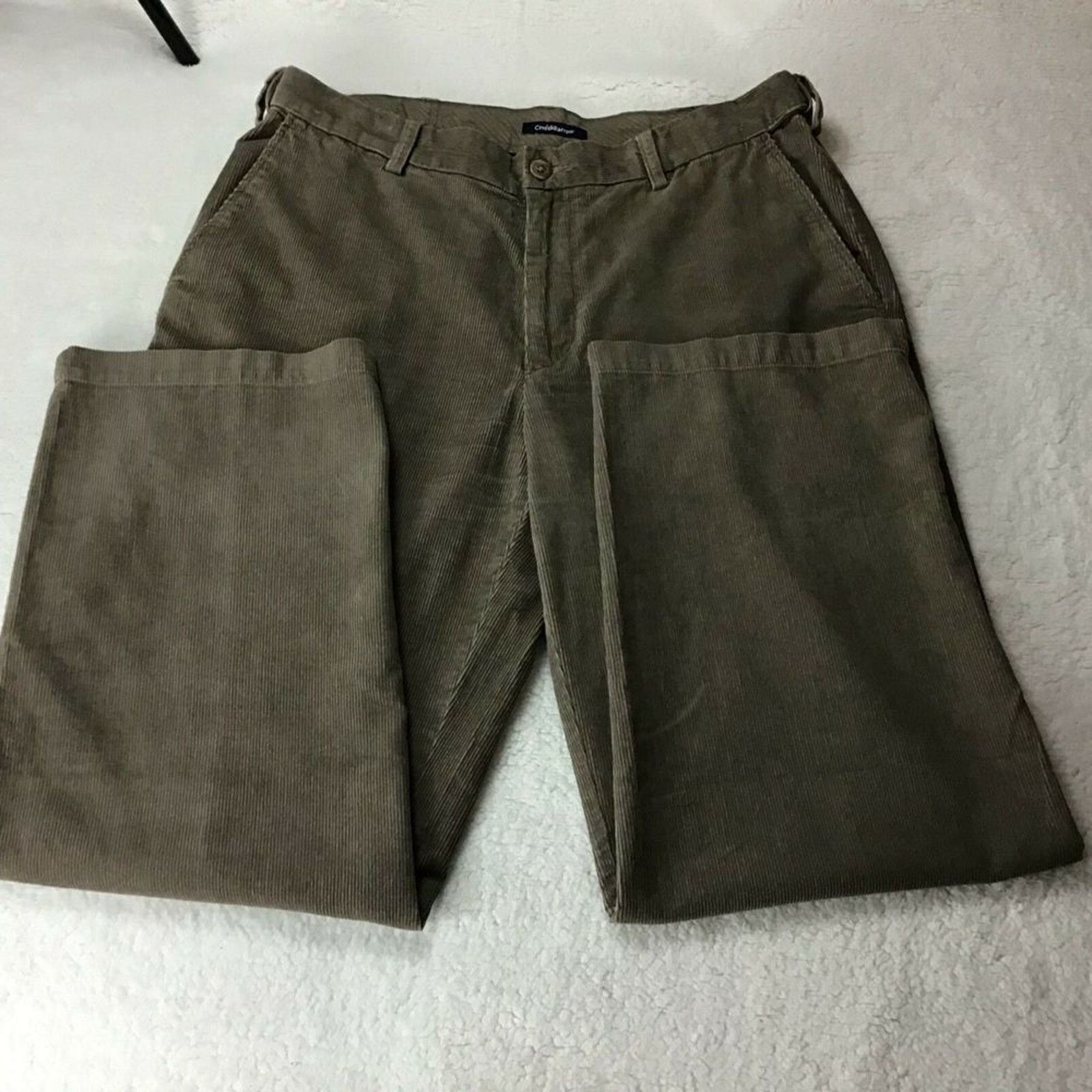Croft & Barrow Croft & Barrow Men Flat Front Corduroy Pant 36X30 Size US 36 / EU 52 - 4 Thumbnail