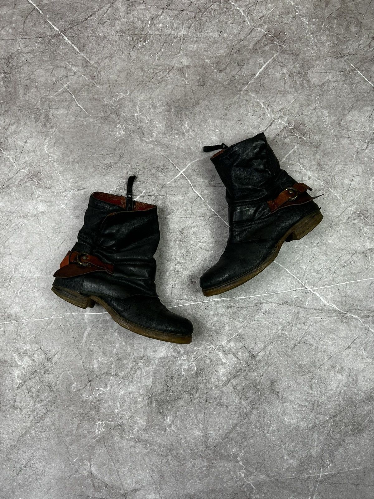 A.S.98 RARE AS 98 Airstep Vintage Ankle Straps Boots Guidi Vibe Size US 9 / IT 39 - 4 Thumbnail