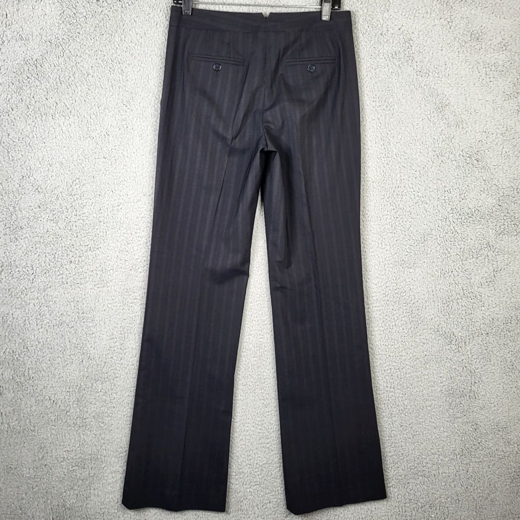 Theory Theory Dress Pants Striped Wool 4 NEW Women's Pants Size 4 Black Vintage N/A Size 27" / US 4 / IT 40 - 5 Thumbnail