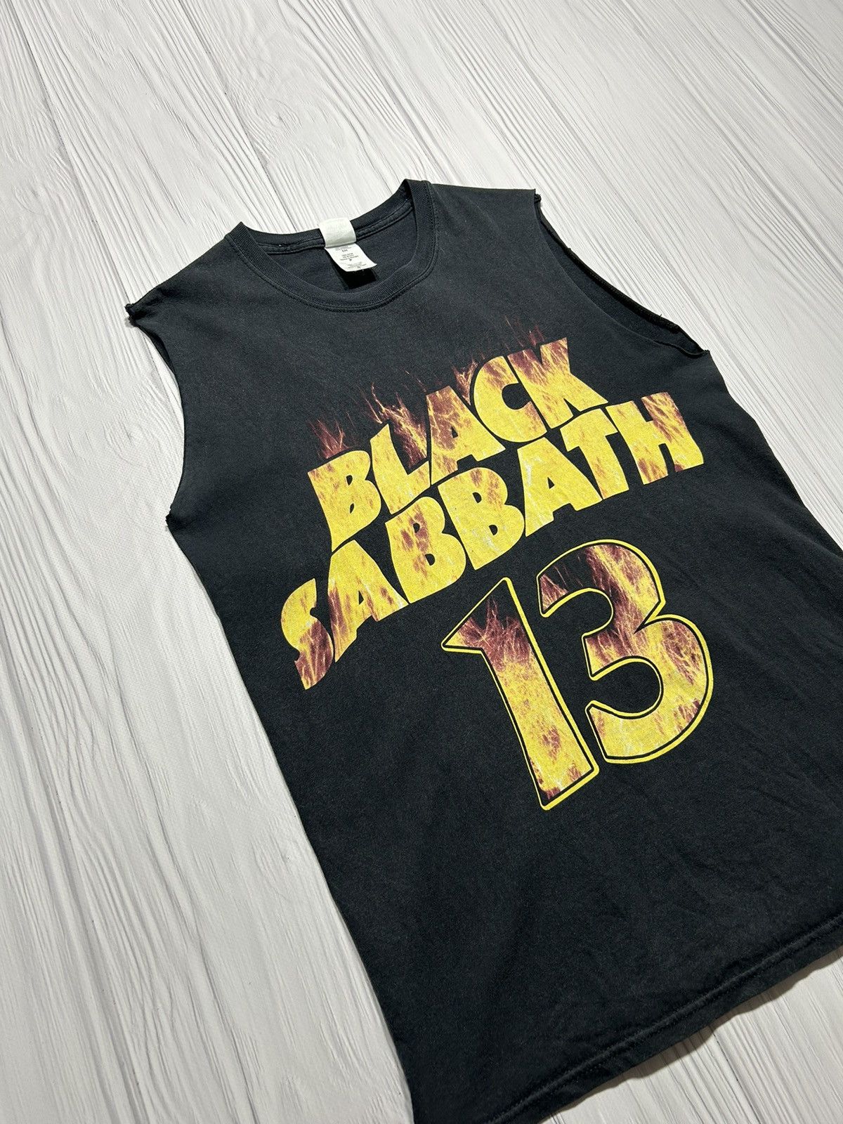 Band Tees 2013 Black Sabbath Ozzy Osbourne 13 Tour Tee Tank Top Size US S / EU 44-46 / 1 - 3 Thumbnail