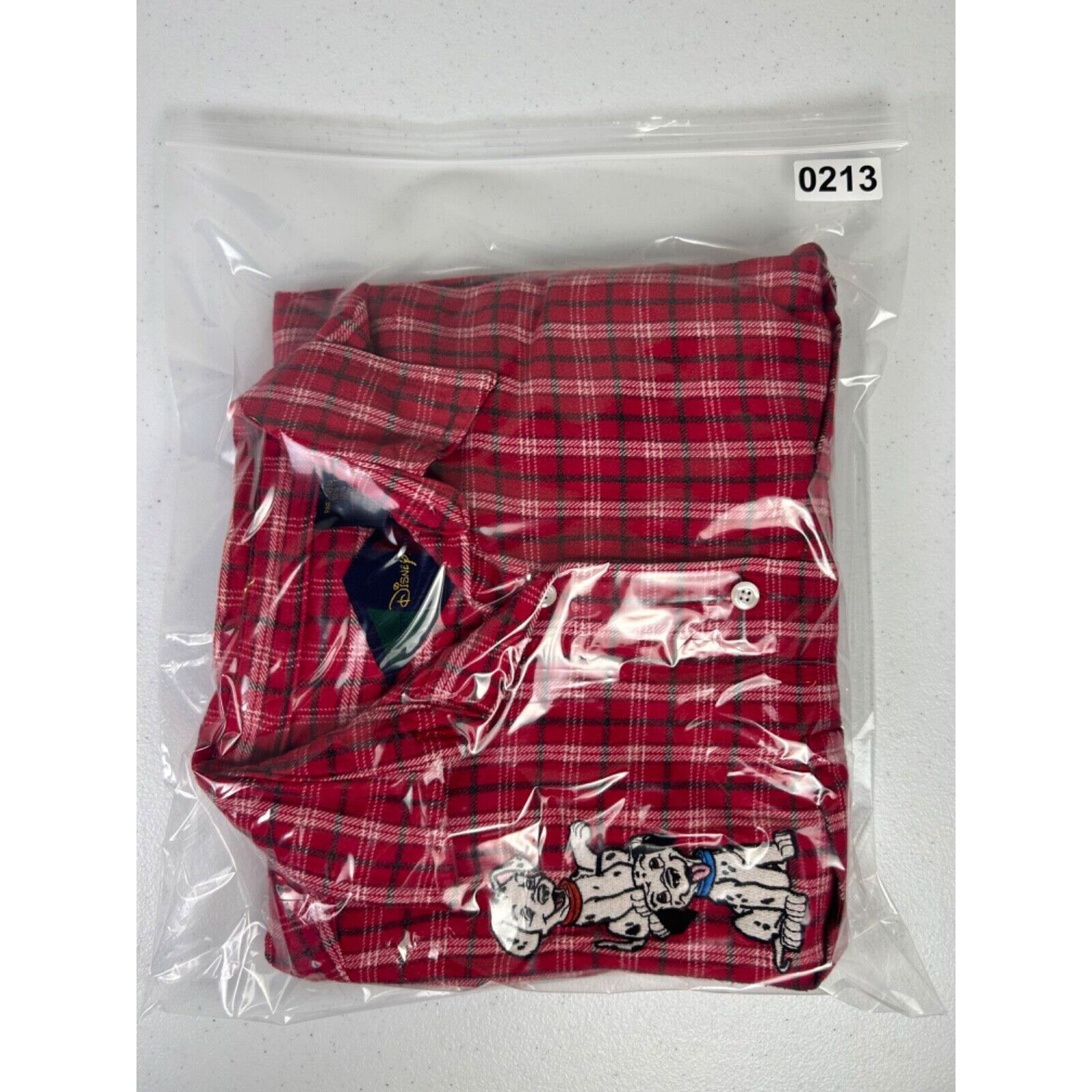 Disney Disney 101 Dalmatians Plaid Flannel Shirt Small Cotton VTG Size US S / EU 44-46 / 1 - 15 Thumbnail