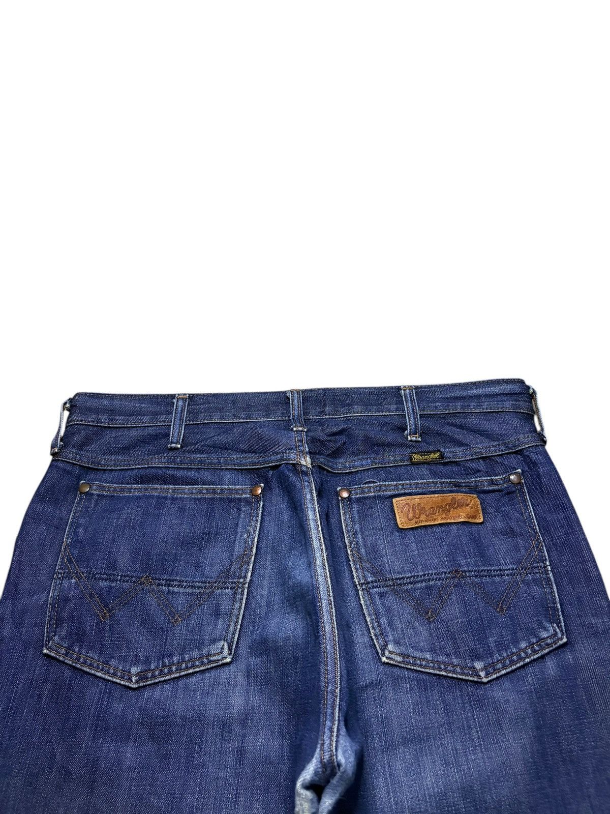Wrangler Vintage Wrangler Blue Wash Distressed Loose Baggy Jeans Size US 36 / EU 52 - 8 Thumbnail