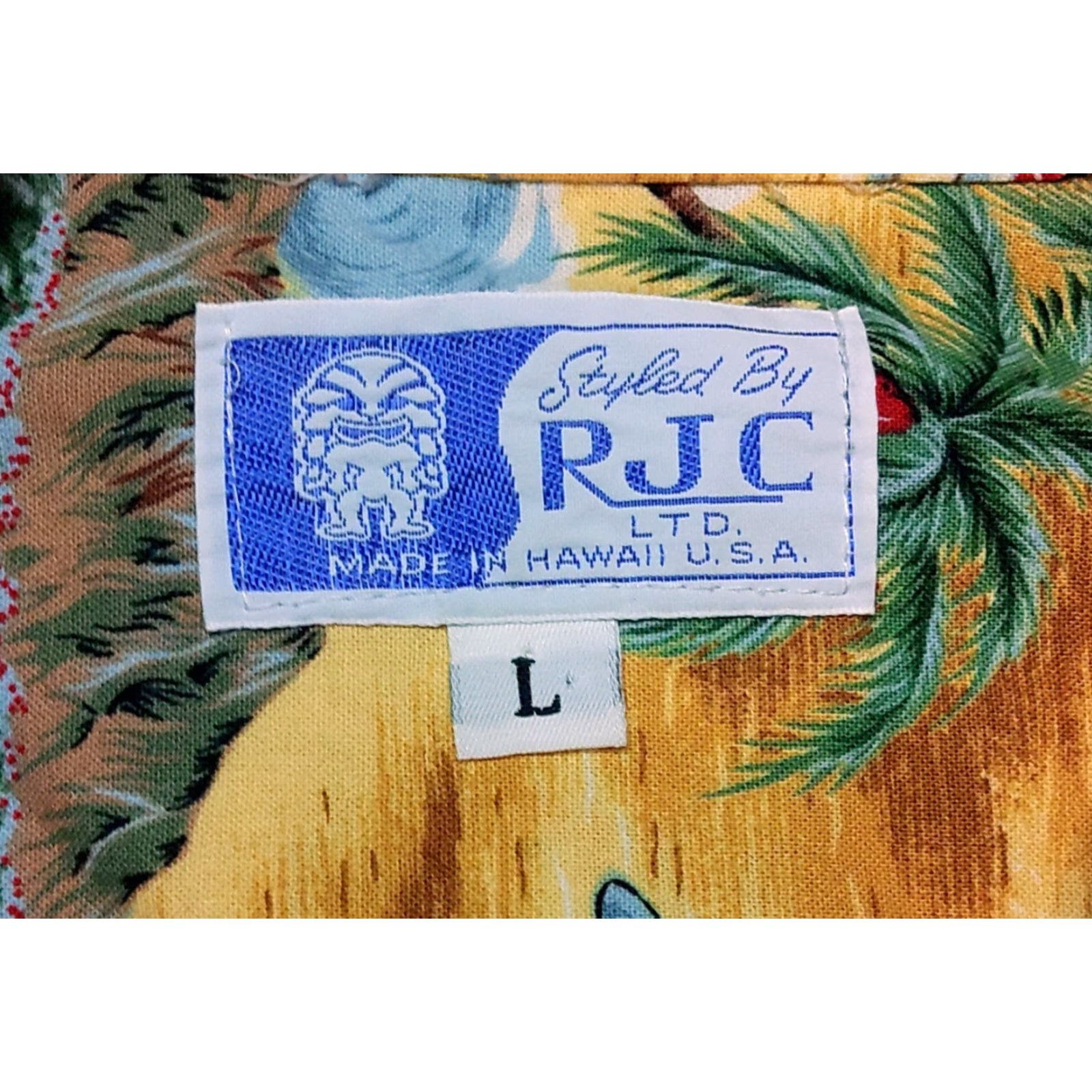 Vintage RJC 100% Cotton Woody Wagon Hula Girls Surfboard Hawaiian Surfer Shirt L Mens Size US L / EU 52-54 / 3 - 5 Thumbnail