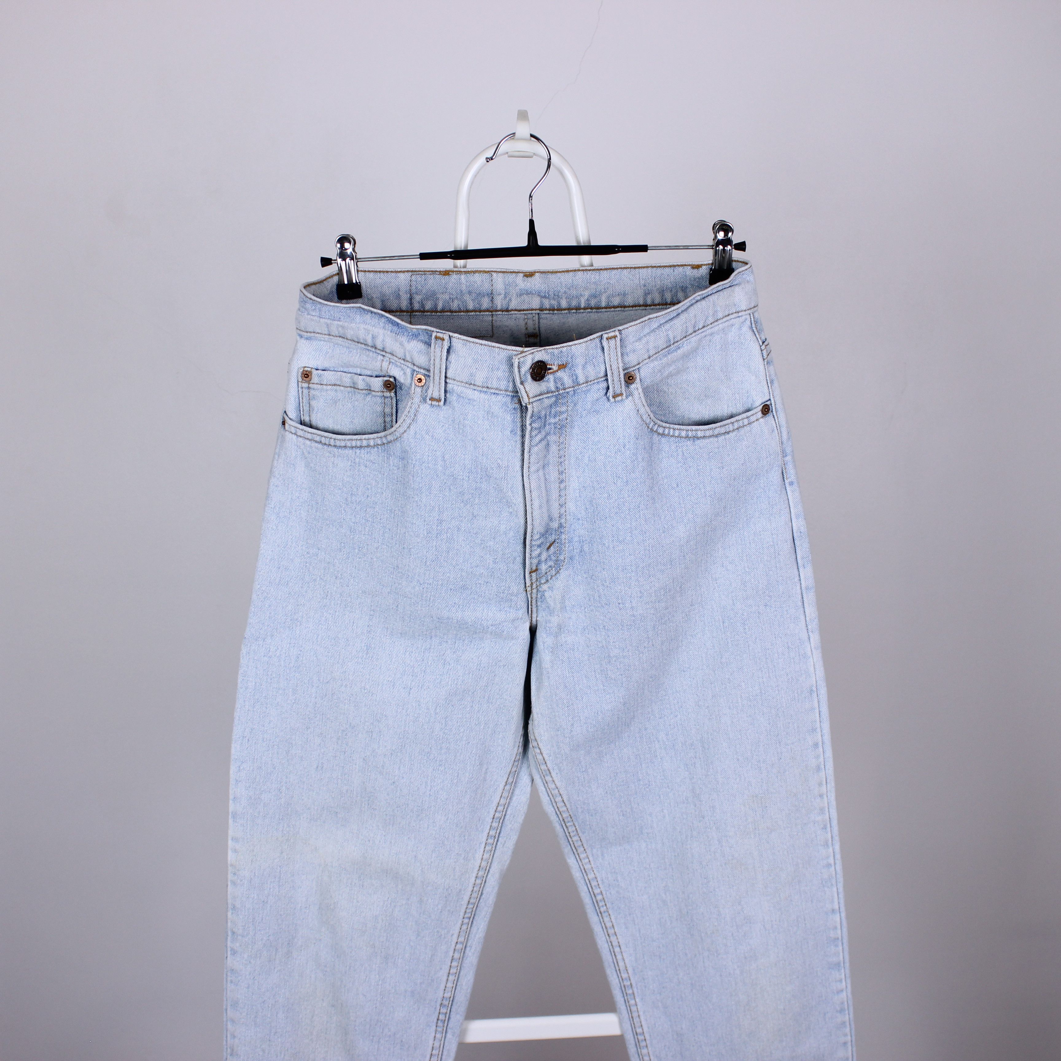 Levi's Levis 550 denim jeans W33 L32 blue rare Size US 33 - 3 Thumbnail