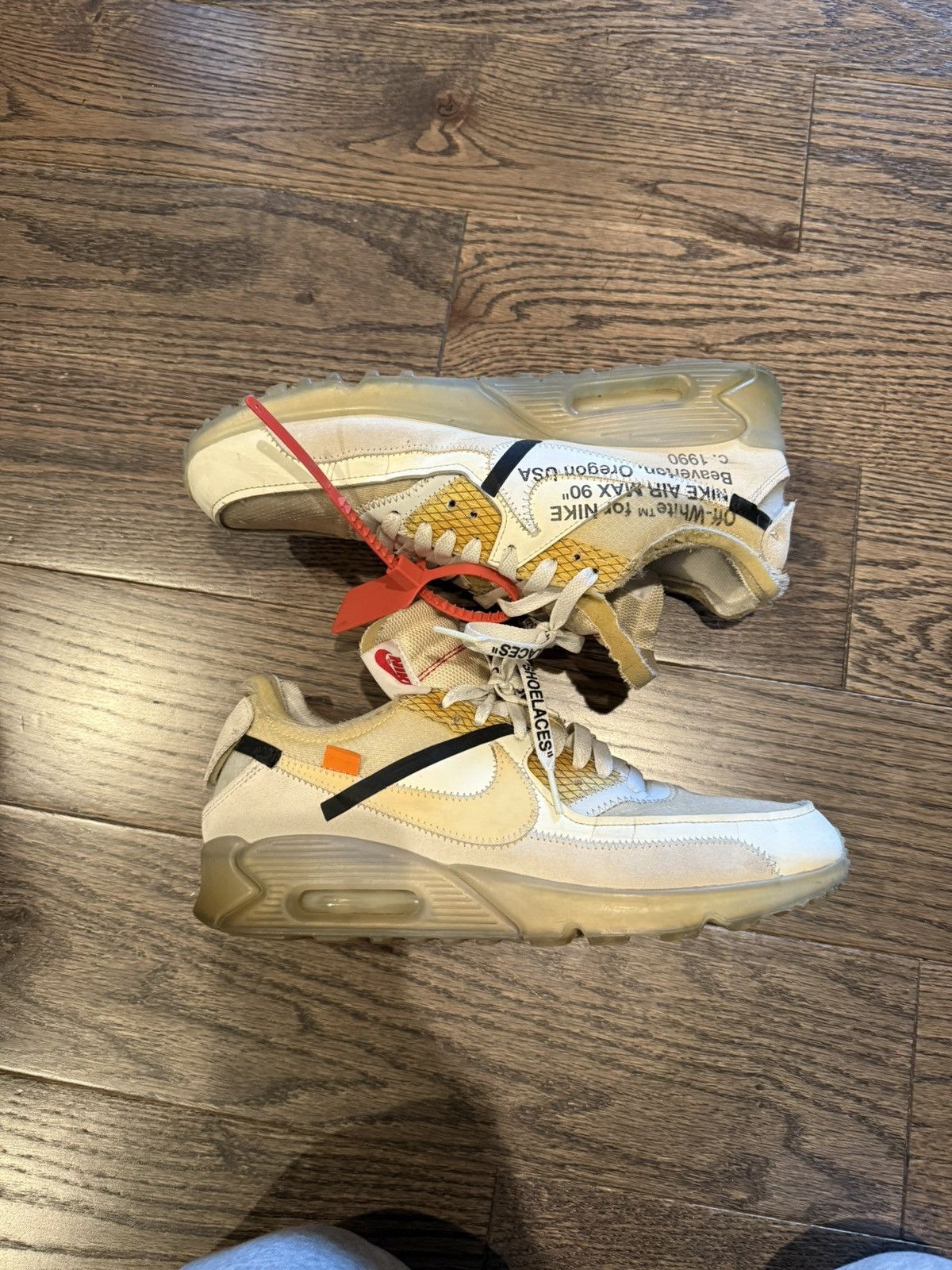 Nike Off White Off white x Nike air max 90 the ten Grailed