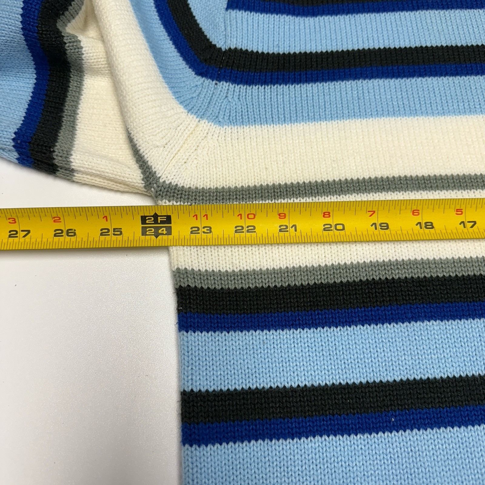 Southpole × Vintage Vintage Southpole Knit Sweater Mens Large Crew Neck Striped Size US L / EU 52-54 / 3 - 13 Thumbnail
