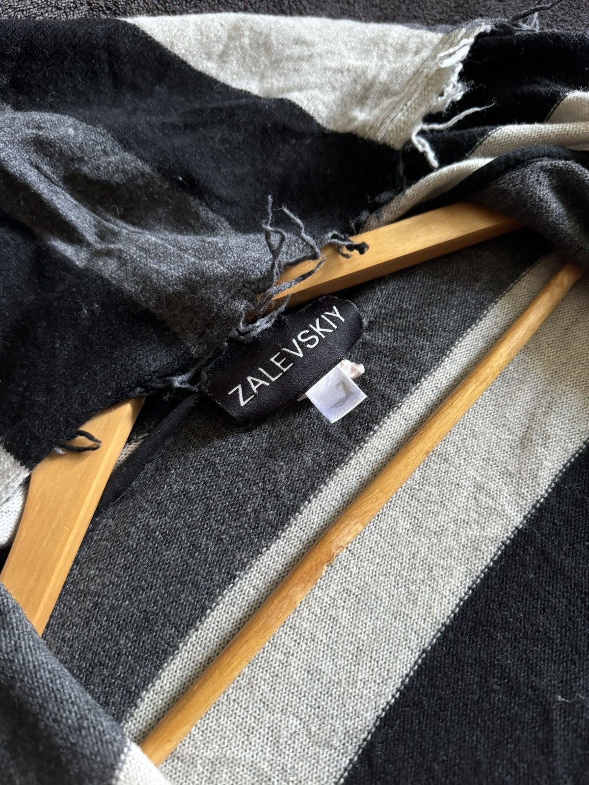 Vintage ZALEVSKIY designers cardigan y2k vintage pleated Size US L / EU 52-54 / 3 - 7 Thumbnail