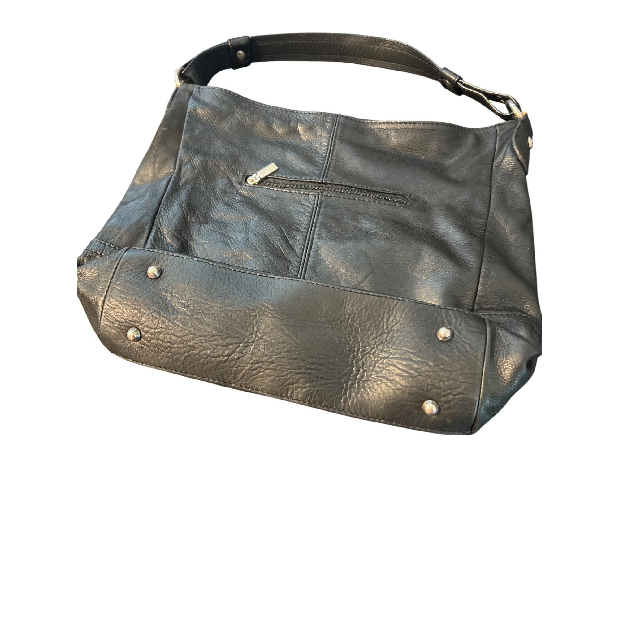 Other Black Leather Borse in Pelle Shoulder Crossbody Bag Italy Si Size ONE SIZE - 4 Thumbnail