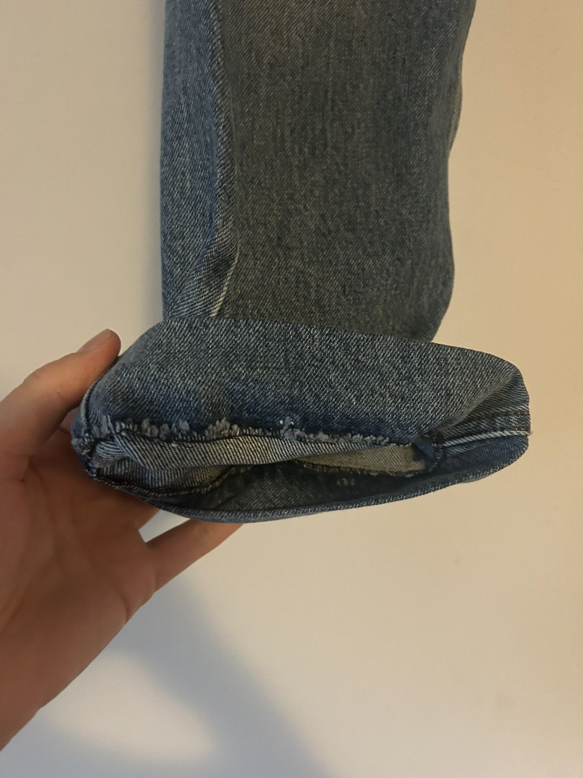 Balenciaga Balenciaga Straight-Leg Denim Jeans - Size 29 Size US 29 - 8 Thumbnail