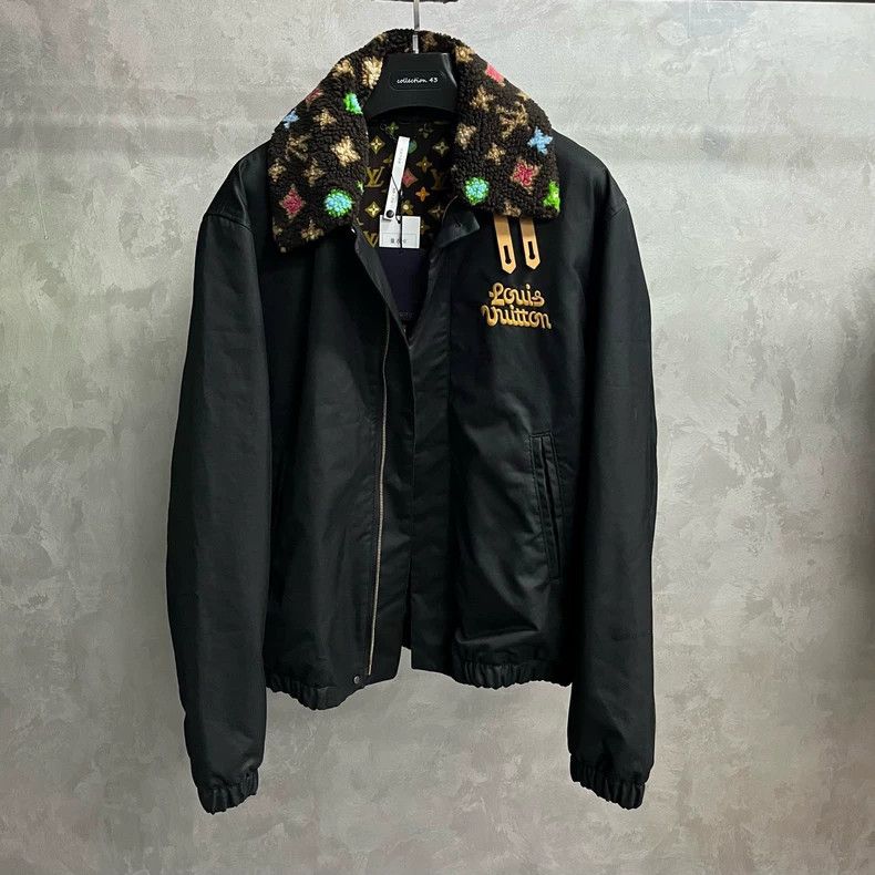 Louis Vuitton Louis Vuitton Green Logo Zip Jacket - dmc Size US XL / EU 56 / 4 - 1 Thumbnail
