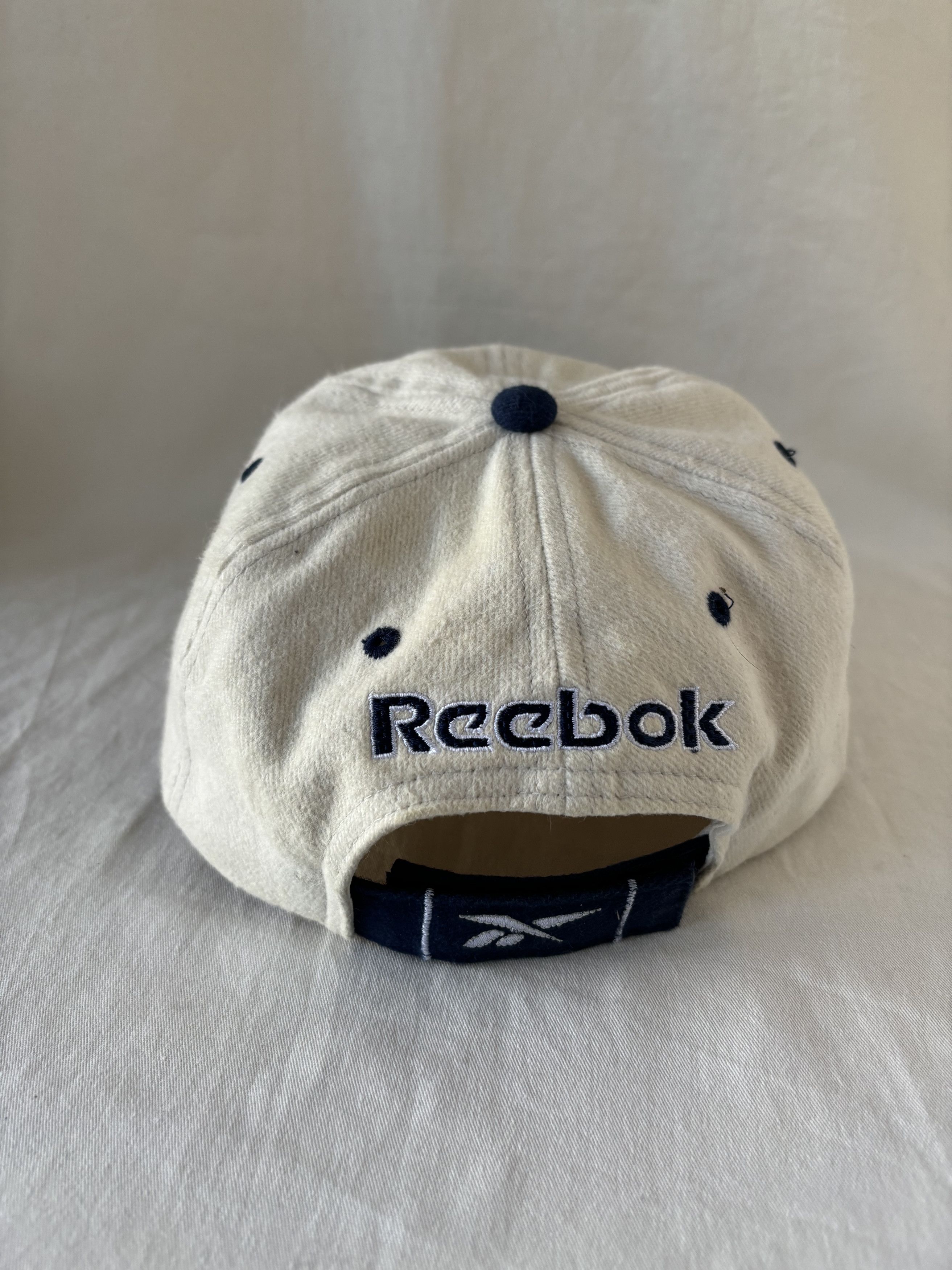 Reebok × Vintage Vintage 90s Reebok Big Logo Cap Size ONE SIZE - 5 Thumbnail