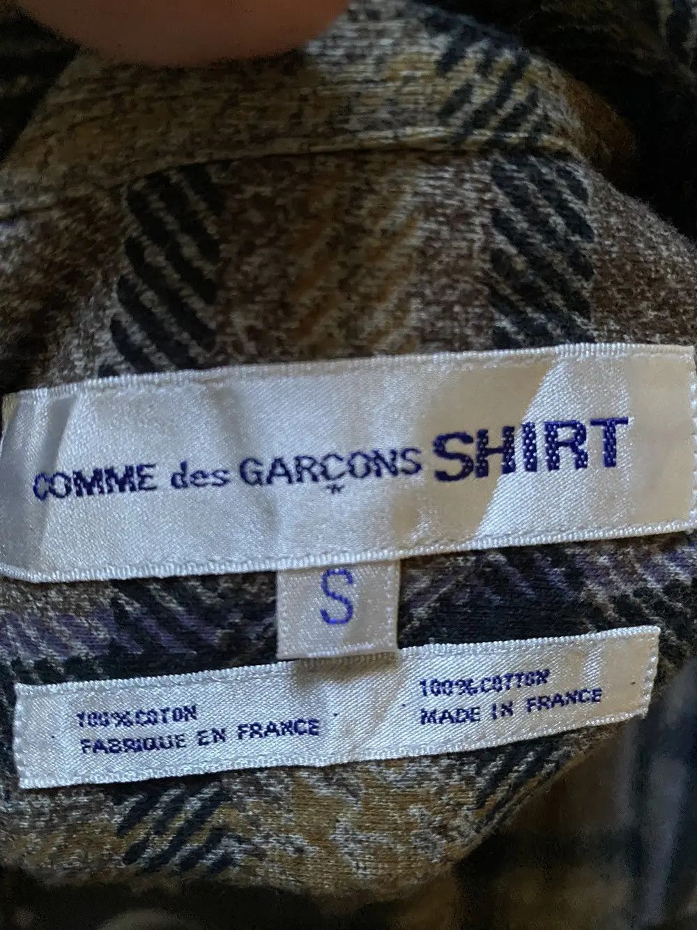Comme des Garcons Rare Design Comme Des Garçons Flannel Shirt Jacket Size US S / EU 44-46 / 1 - 6 Thumbnail