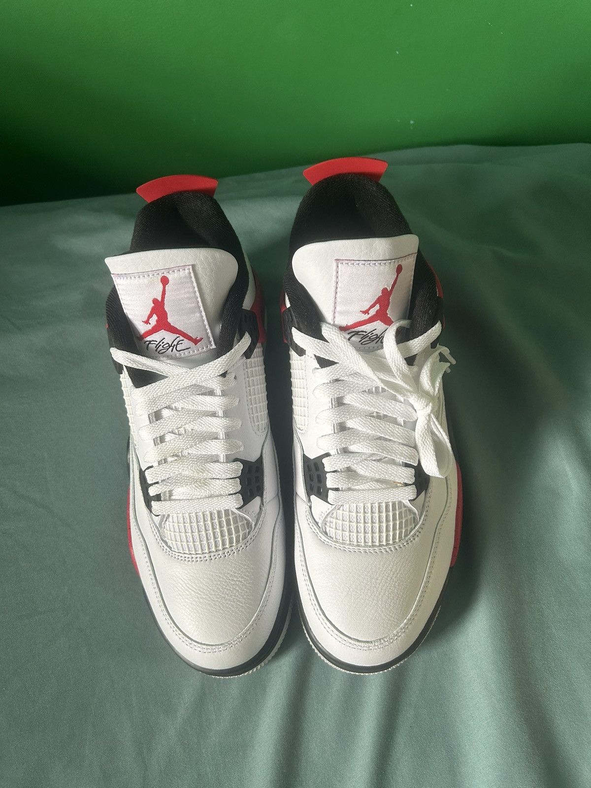 Jordan Brand Nike Air Jordan 4 Red Cement 2023 Size US 9 / EU 42 - 8 Thumbnail
