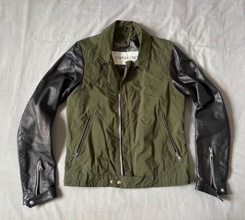 Yohji Yamamoto Giorgio Brato Vintage Leather Jacket Coat-2506 Size M / US 6-8 / IT 42-44 - 3 Thumbnail