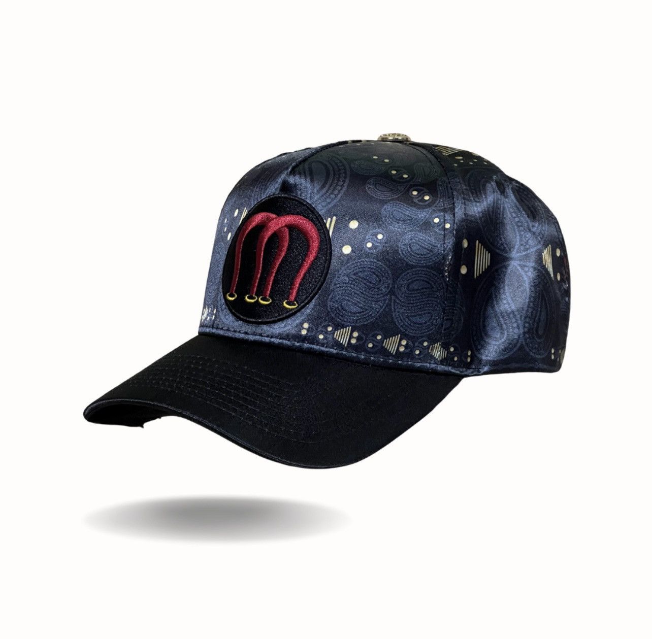 Other Magneche Bandana Design Cap - Triple Black Size ONE SIZE - 4 Thumbnail