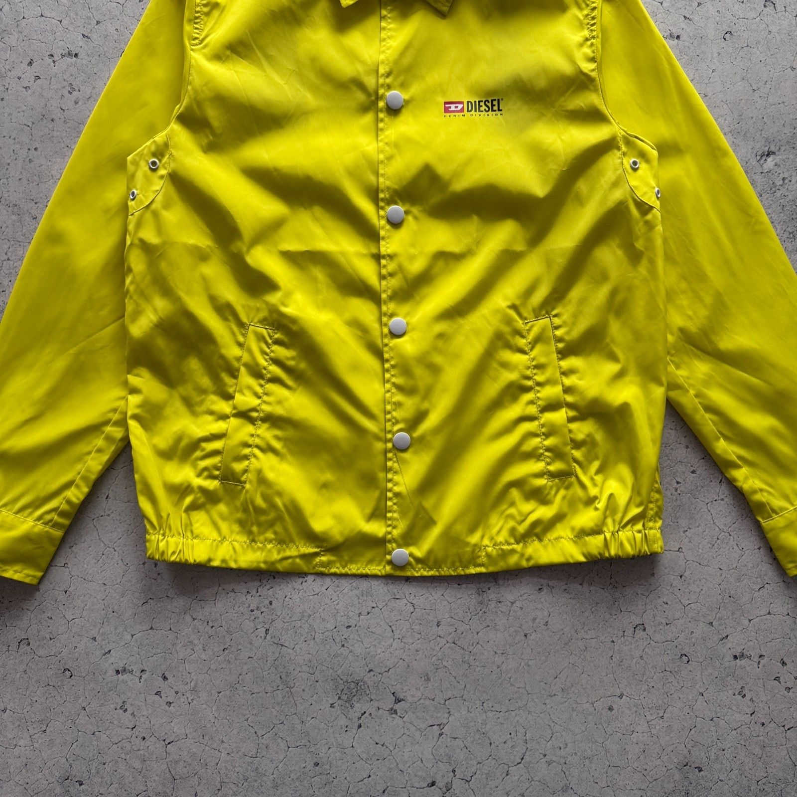 Diesel Diesel Jromanp Jacket Button Up Nylon Windbreaker Size US S / EU 44-46 / 1 - 3 Thumbnail