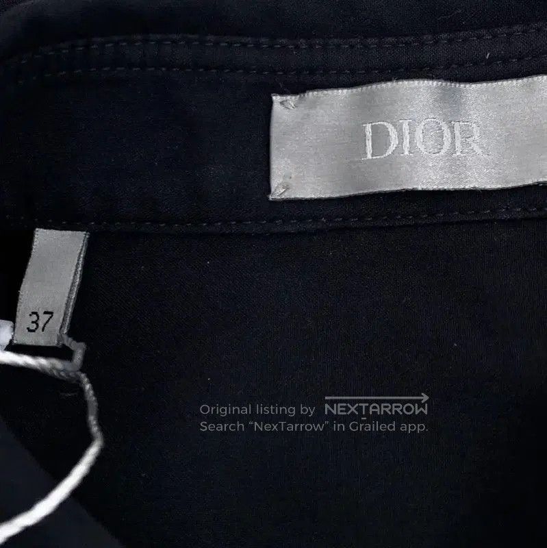 Dior Dior Men's Black Cotton Button-Up Shirt . Size US M / EU 48-50 / 2 - 6 Thumbnail