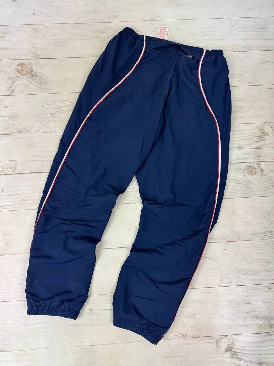 Nike Vintage Nike Track Pants Track 00s Swoosh Striped Nylon Y2K Size US 32 / EU 48 - 13 Thumbnail