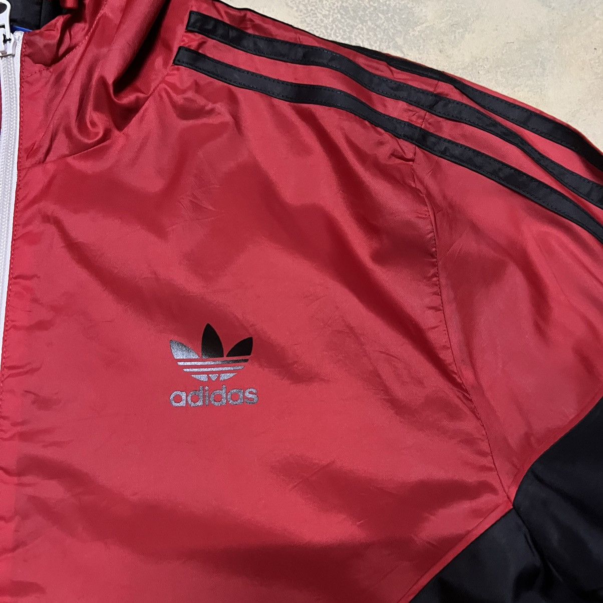 Adidas Adidas Zipper Hoodie Light Jacket Windbreaker Size US M / EU 48-50 / 2 - 5 Thumbnail