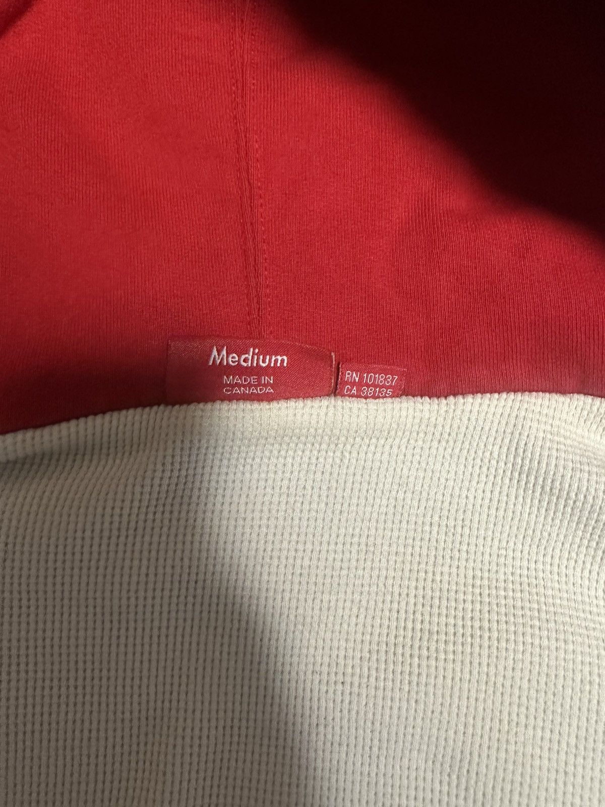 Supreme Supreme Thermal Zip up hoodie Size US M / EU 48-50 / 2 - 6 Thumbnail